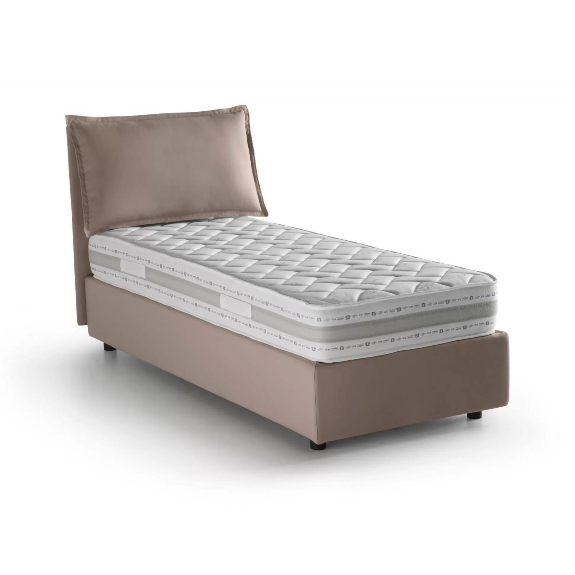 Dmora Letti Singoli<Letto singolo Arzon, con materasso Cm 90x200 incluso,