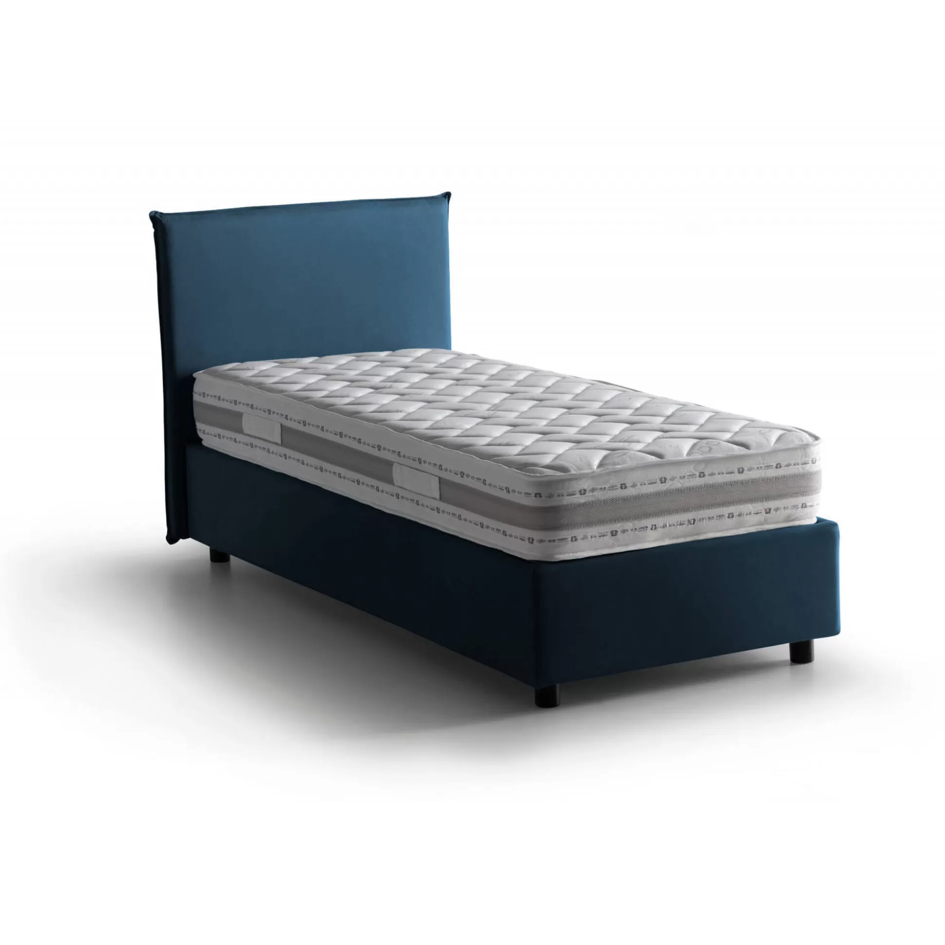 Dmora Letti Singoli<Letto singolo Astor, con materasso Cm 80x190 incluso,