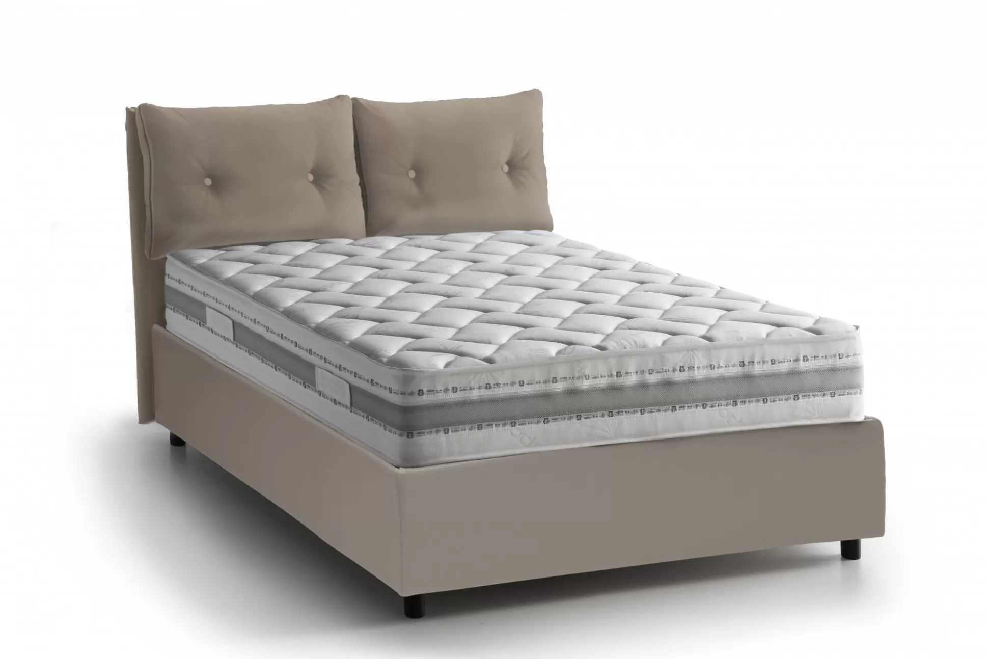 Dmora Letti Singoli<Letto singolo Ildegarda, adatto per materasso Cm 80x190,
