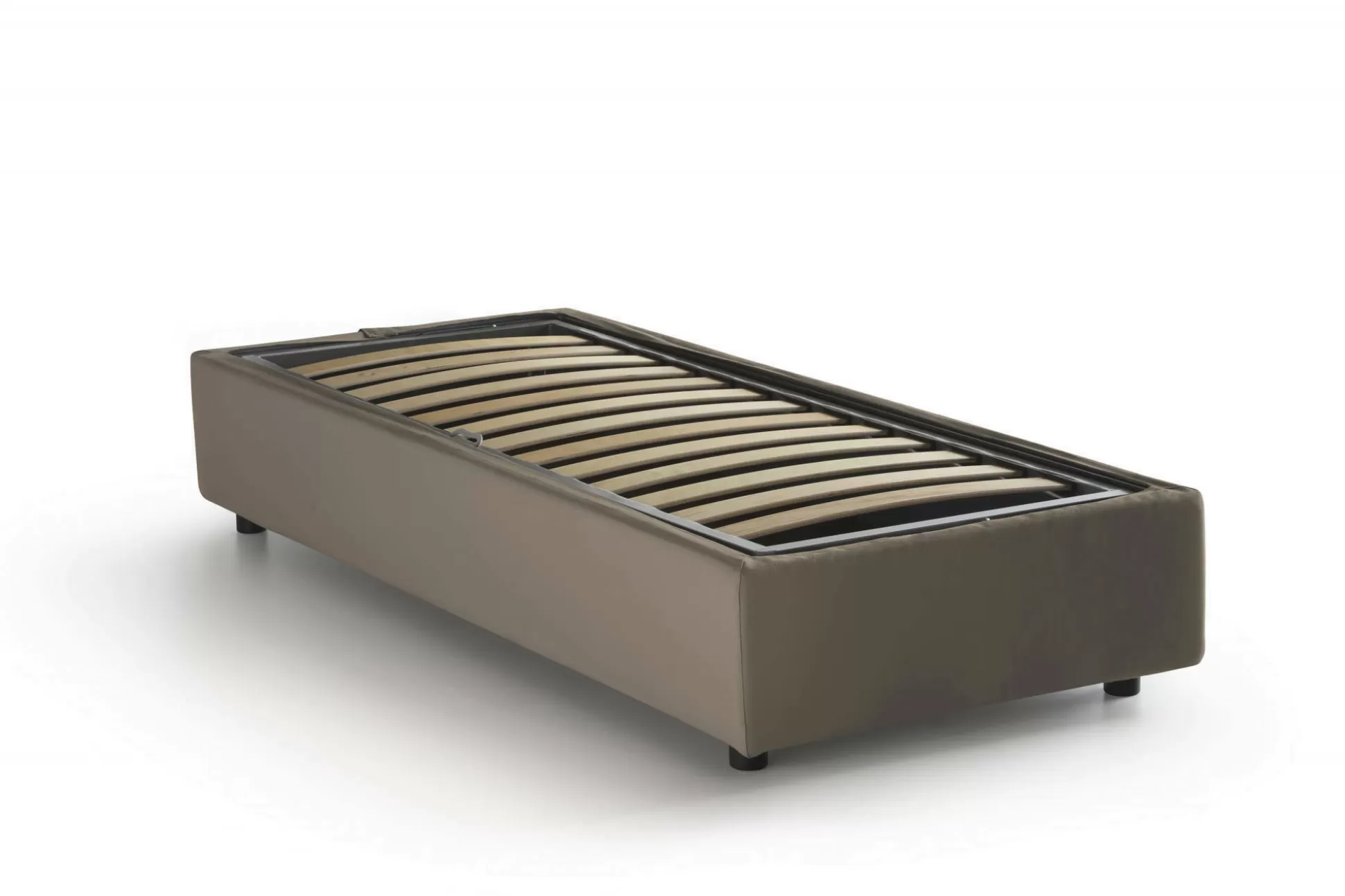 Dmora Letti Singoli<Letto singolo Richilde, con materasso Cm 90x200 incluso,