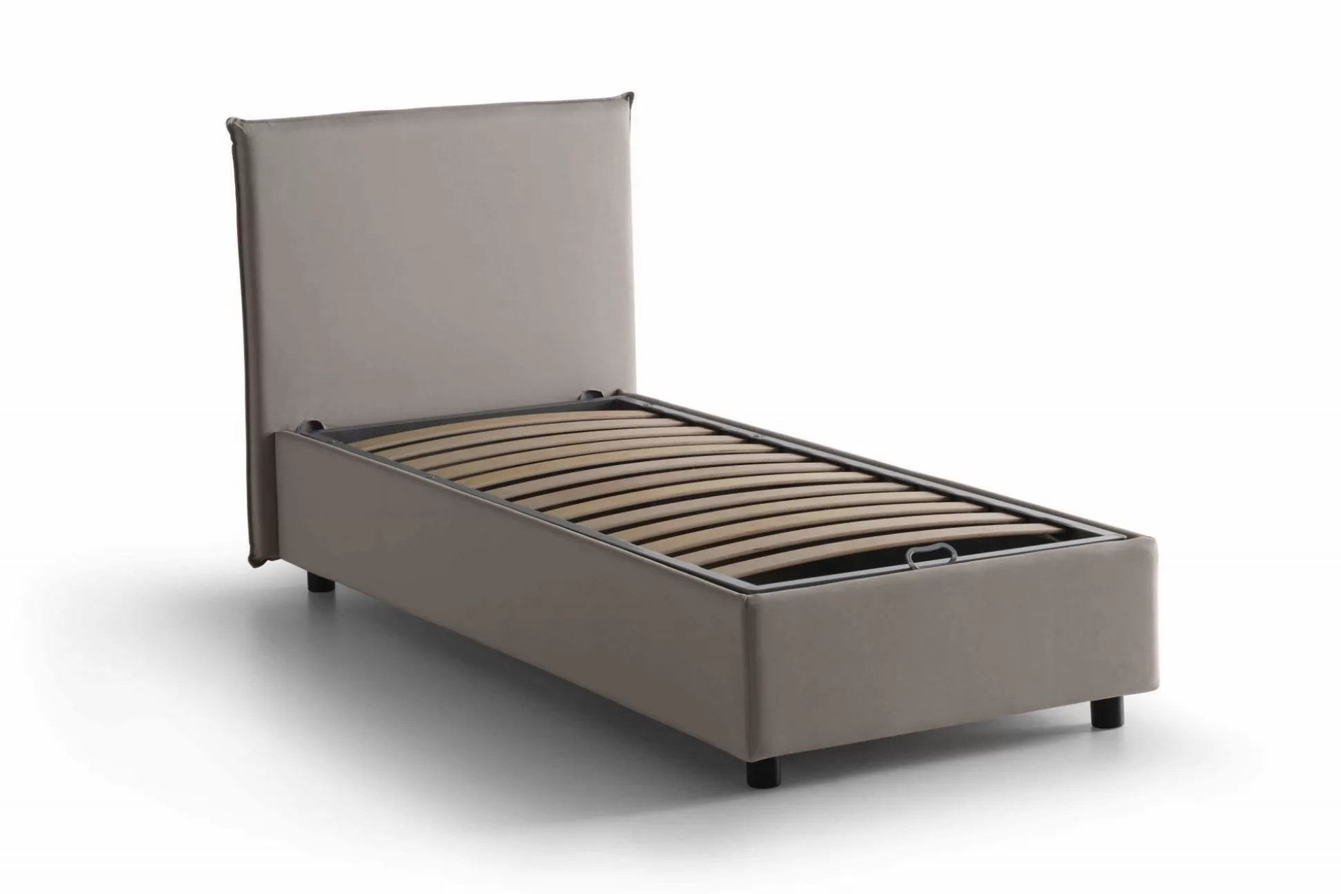 Dmora Letti Singoli<Letto singolo Shana, adatto per materasso Cm 80x200,