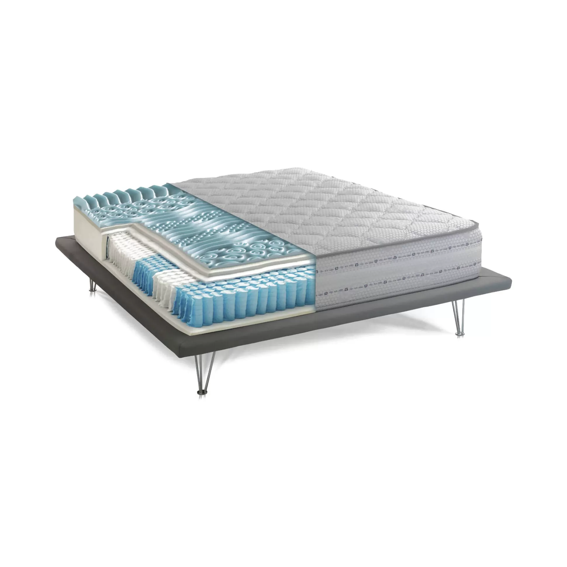 Dmora Materassi Piazza E Mezza<Materasso piazza e mezza Alona, Anti acaro e Anallergico, Cm 120x190h26