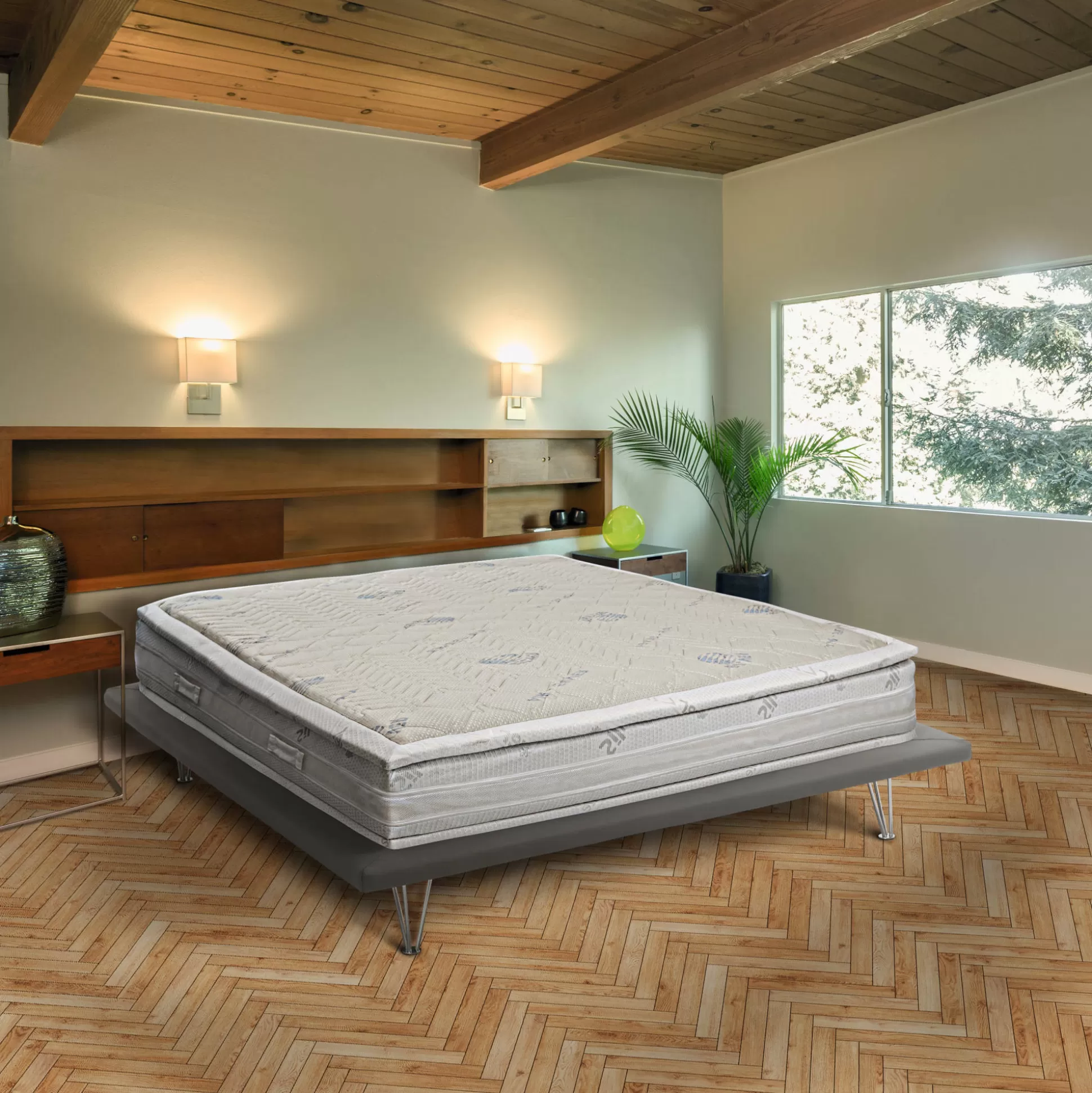 Dmora Materassi Piazza E Mezza<Materasso piazza e mezza Alvito, Anti acaro e Anallergico, Cm 120x190h37