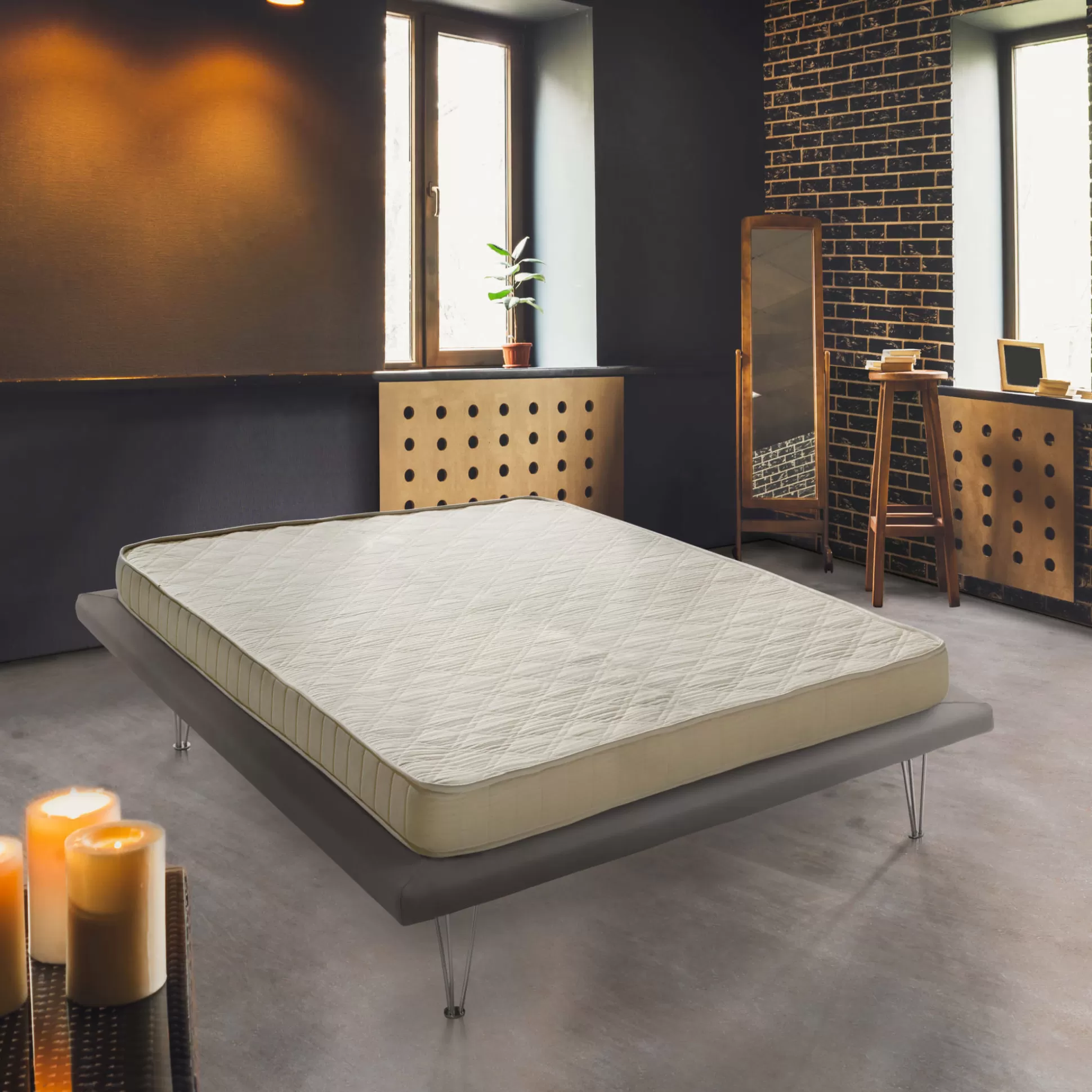 Dmora Materassi Piazza E Mezza<Materasso piazza e mezza Any, Anti acaro e Anallergico, Cm 120x190h14