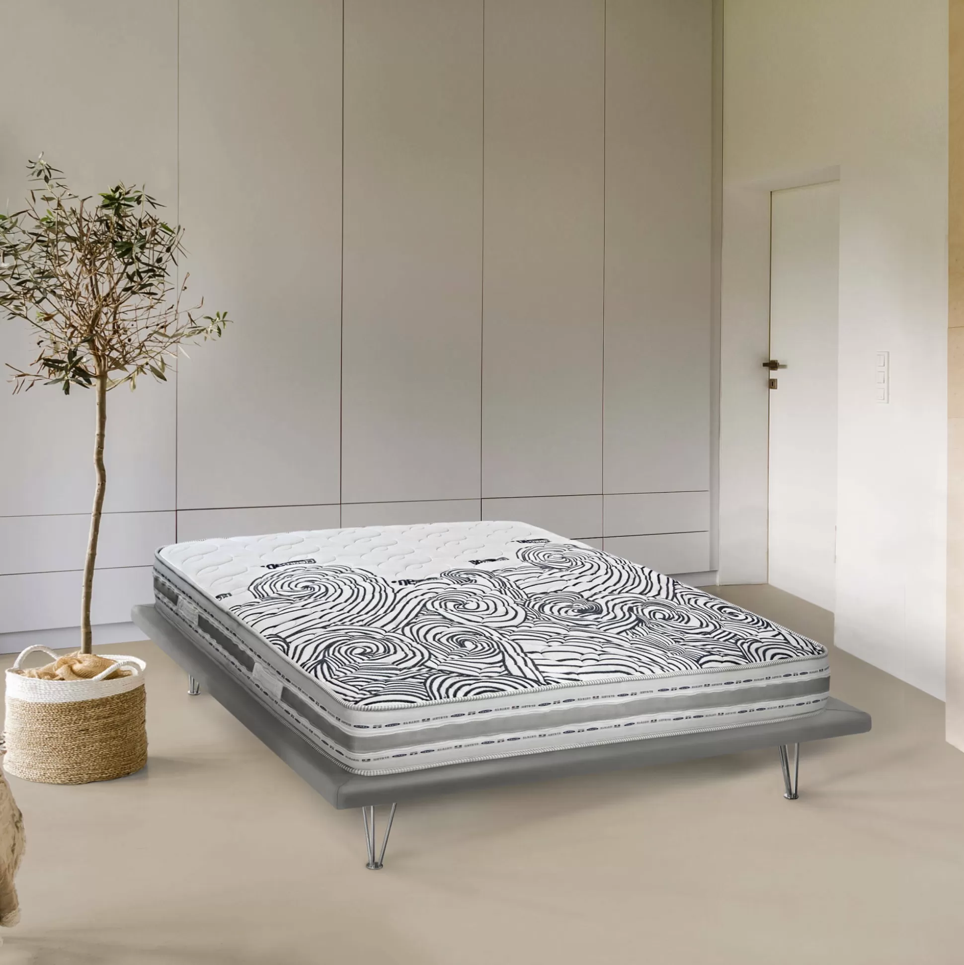 Dmora Materassi Piazza E Mezza<Materasso piazza e mezza Malika, Anti acaro e Anallergico, Cm 120x190h22