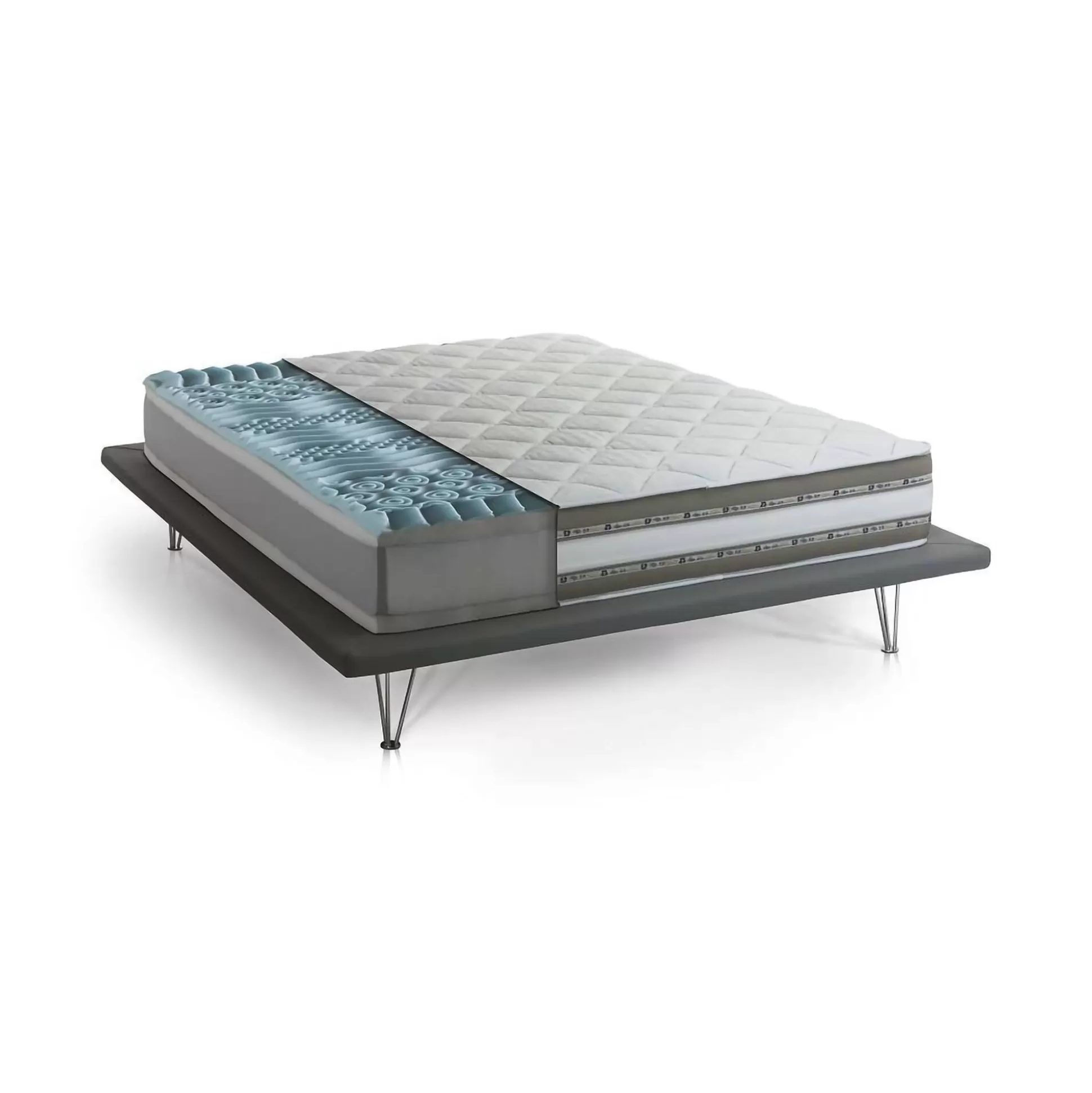 Dmora Materassi Piazza E Mezza<Materasso piazza e mezza Mariasole, Anti acaro e Anallergico, Cm 120x190h27