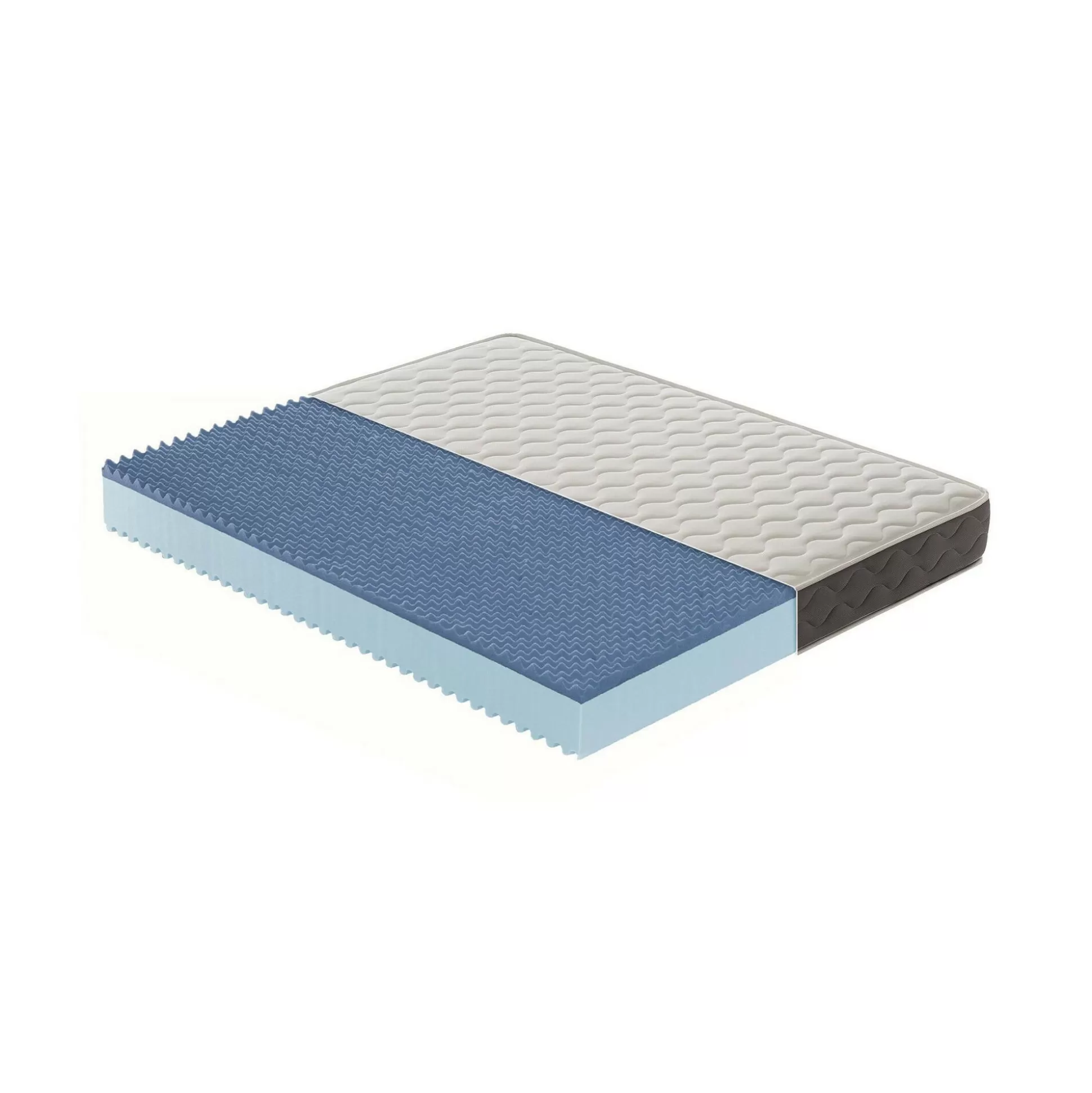 Dmora Materassi Piazza E Mezza<Materasso piazza e mezza Zaffiro, 100% Made in Italy, 120x200xh21 cm