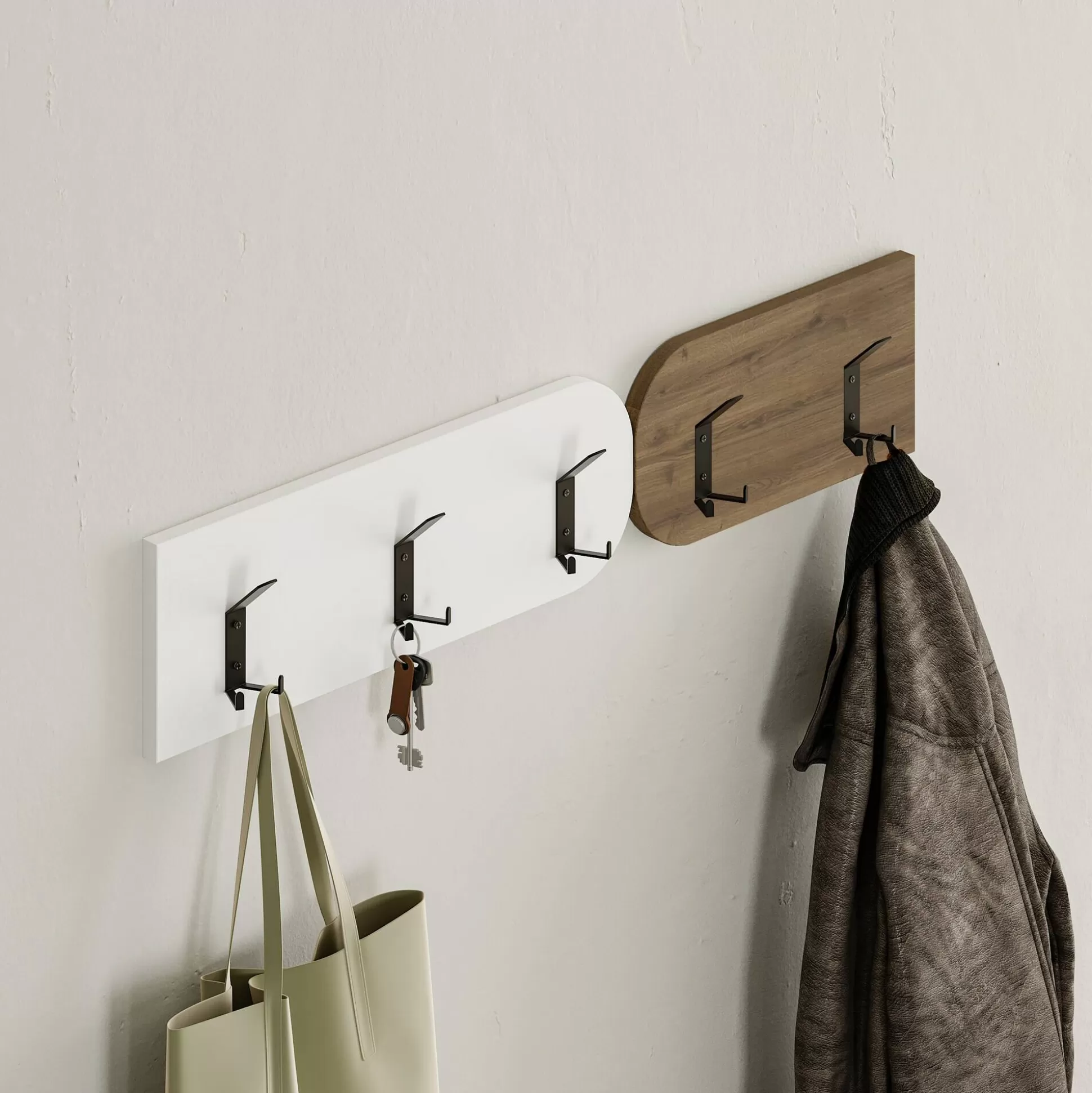 Dmora Mobili Da Ingresso<Mobile da ingresso Riga, 105x37 h52 cm, Quercia e Bianco