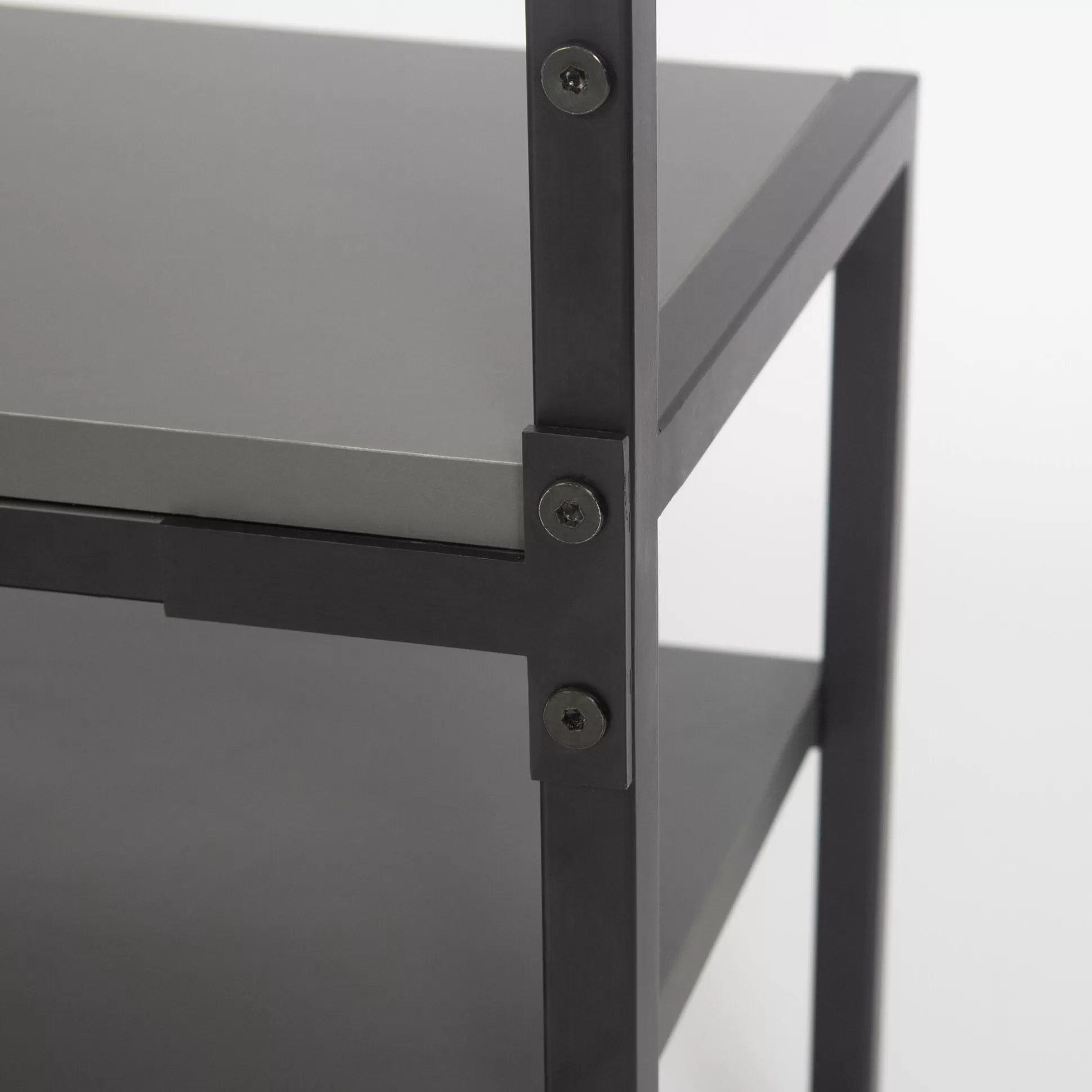 Dmora Mobili Da Ingresso<Mobile da ingresso Varsavia, 78x30 h182 cm, Antracite e Nero