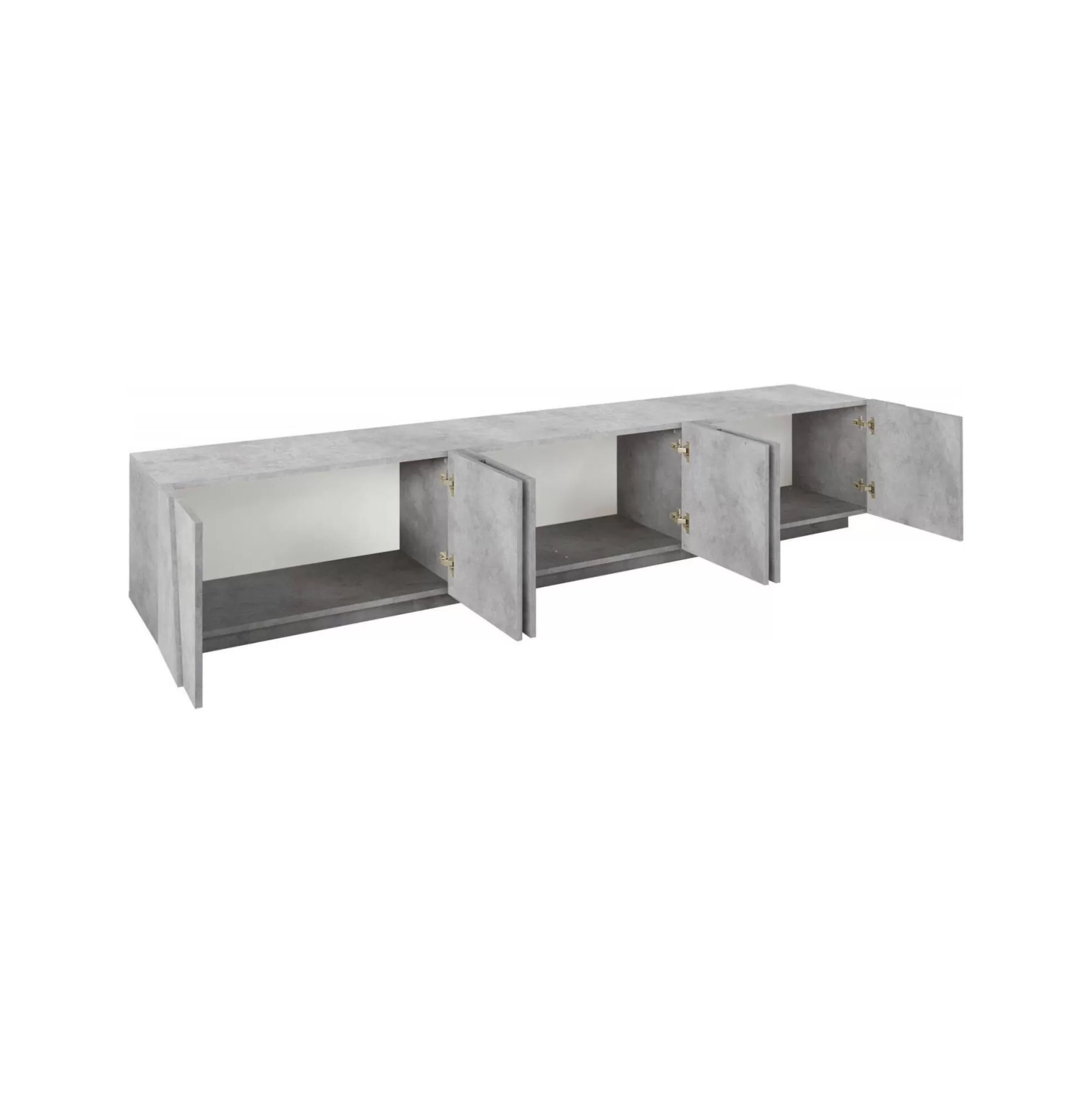 Dmora Mobili Porta Tv<Mobile porta TV Aemilor, cm 244x44h46, scuro