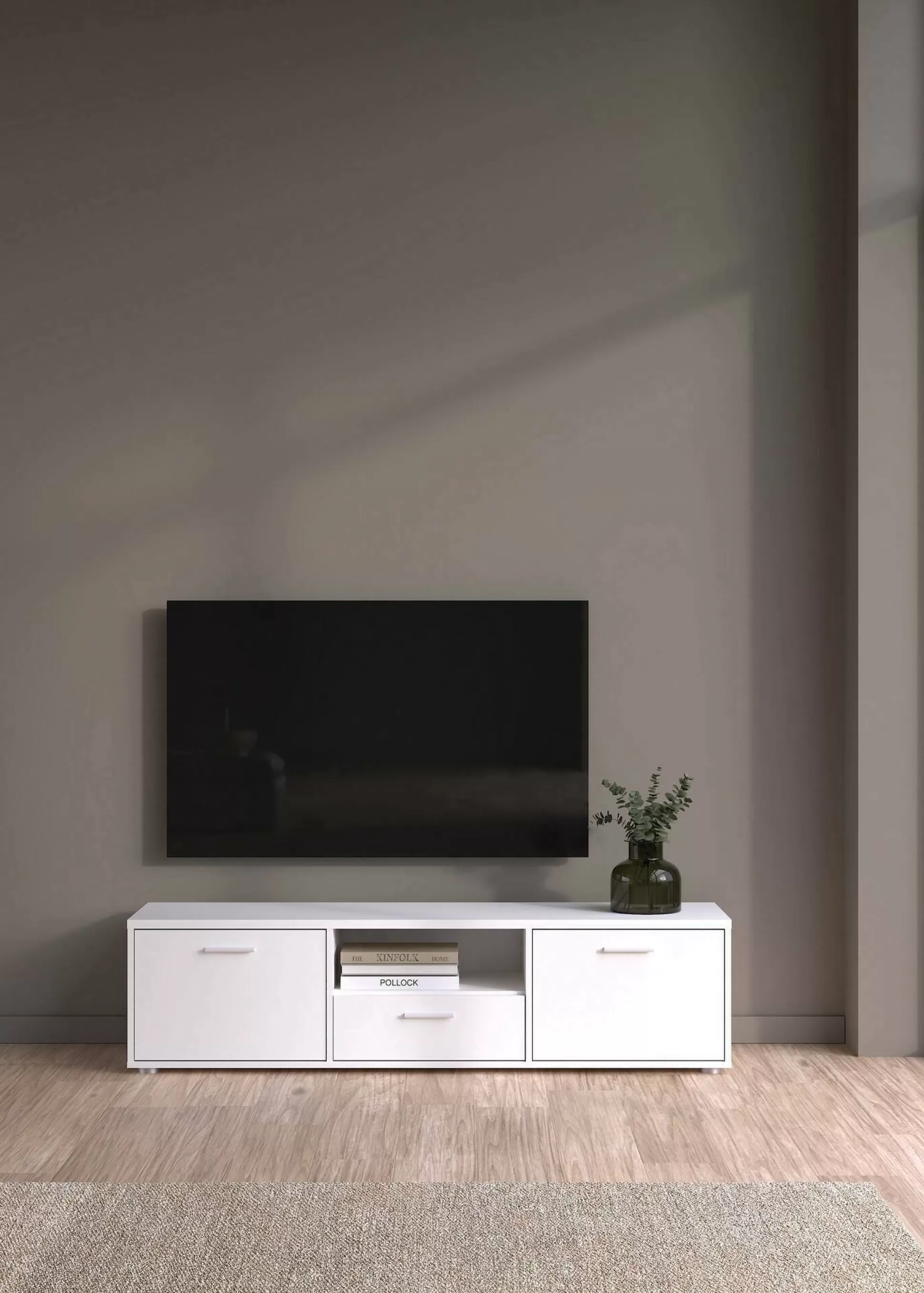 Dmora Mobili Porta Tv<Mobile porta TV Dthorsb, 40x147 h38 cm,