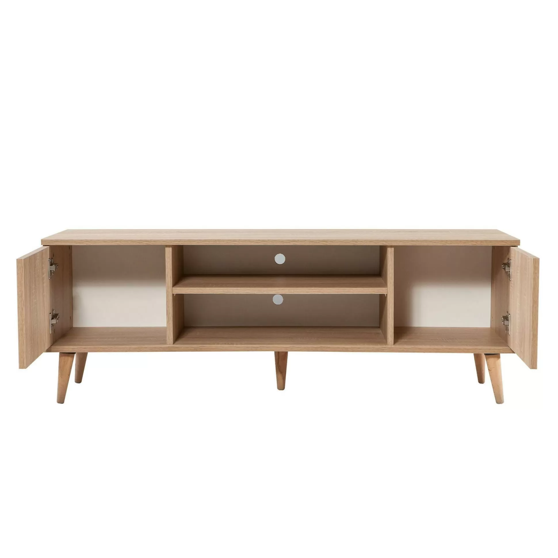 Dmora Mobili Porta Tv<Mobile porta TV Enrica, 140x40h50 cm, Quercia e Multicolore