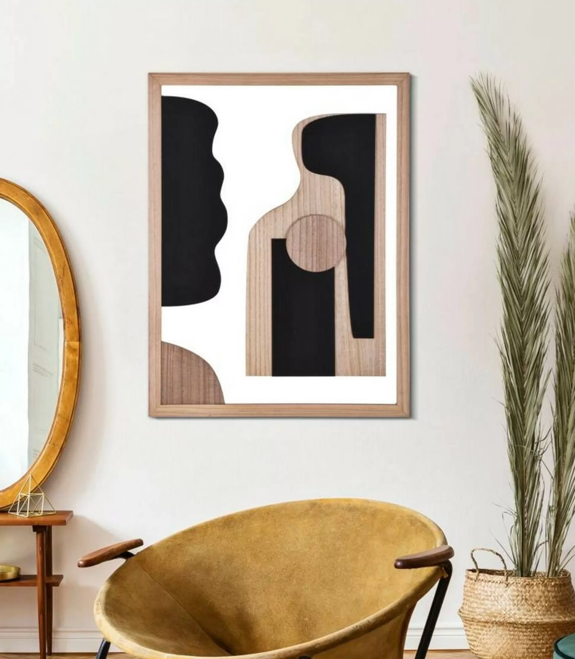 Dmora Pannelli Decorativi<Pannello decorativo Pistoletto, 60x2 h80 cm,