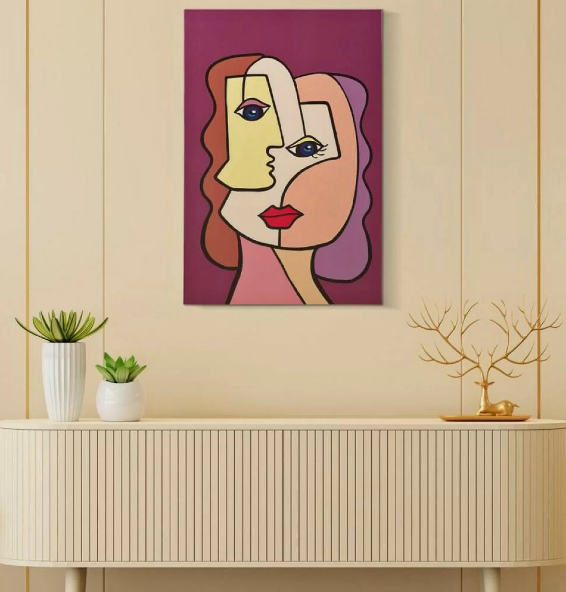 Dmora Quadri<Quadro Andy, 60x3 h90 cm,