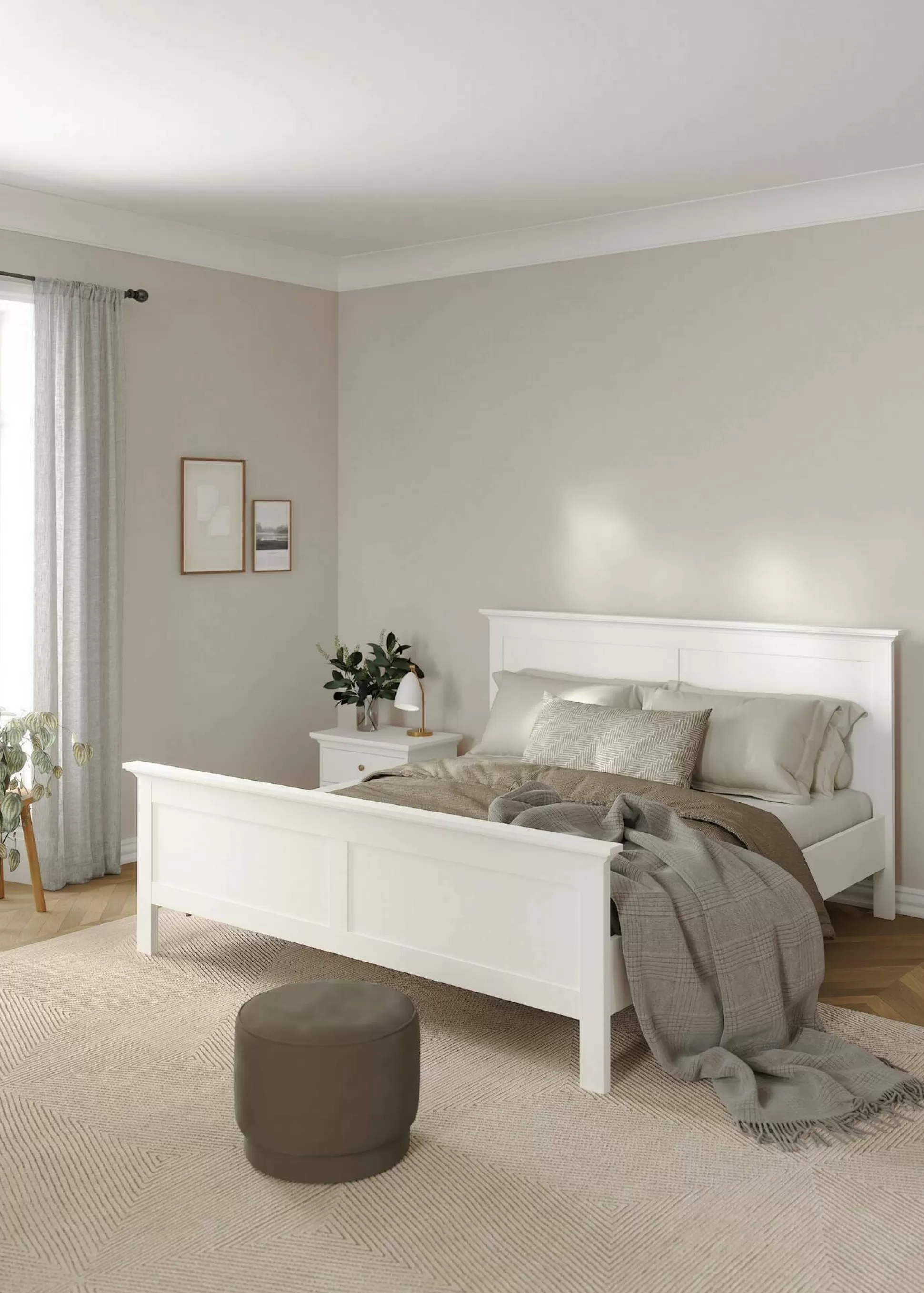 Dmora Reti Letto Piazza E Mezza<Rete letto piazza e mezza Faxai, 179x211 h110 cm,