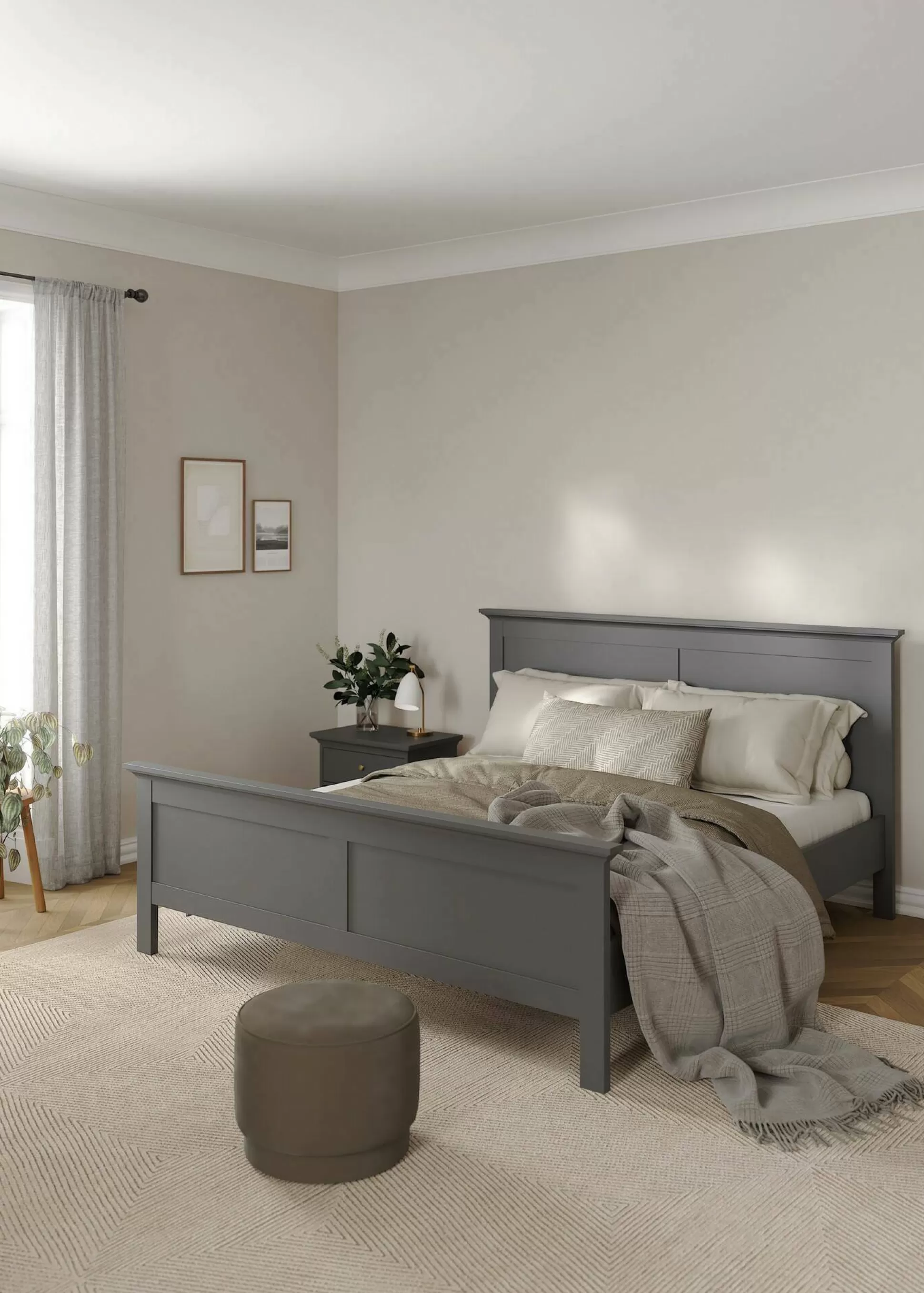 Dmora Reti Letto Piazza E Mezza<Rete letto piazza e mezza Faxai, 179x211 h110 cm,