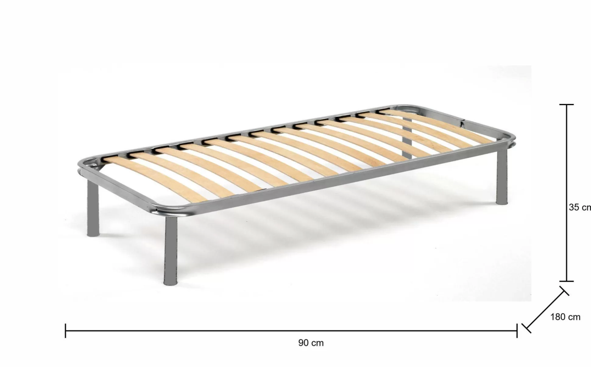 Dmora Reti Letto Singole<Rete letto singolo Dgori, 100% Made in Italy, Cm 90x180h 34