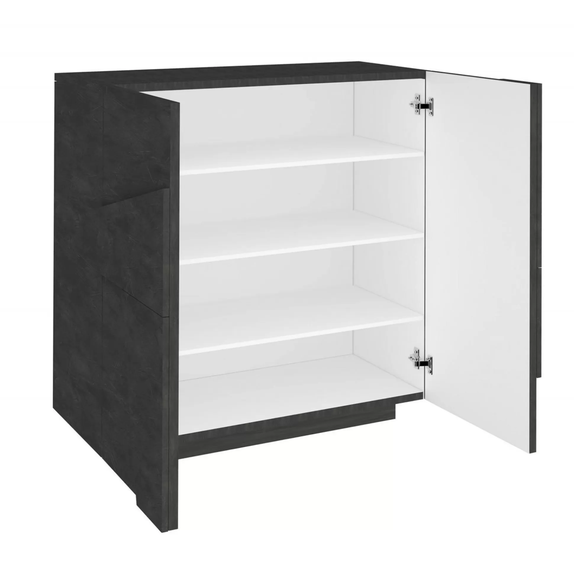 Dmora Scarpiere<Scarpiera Apetta, cm 81x38h86, con dettaglio