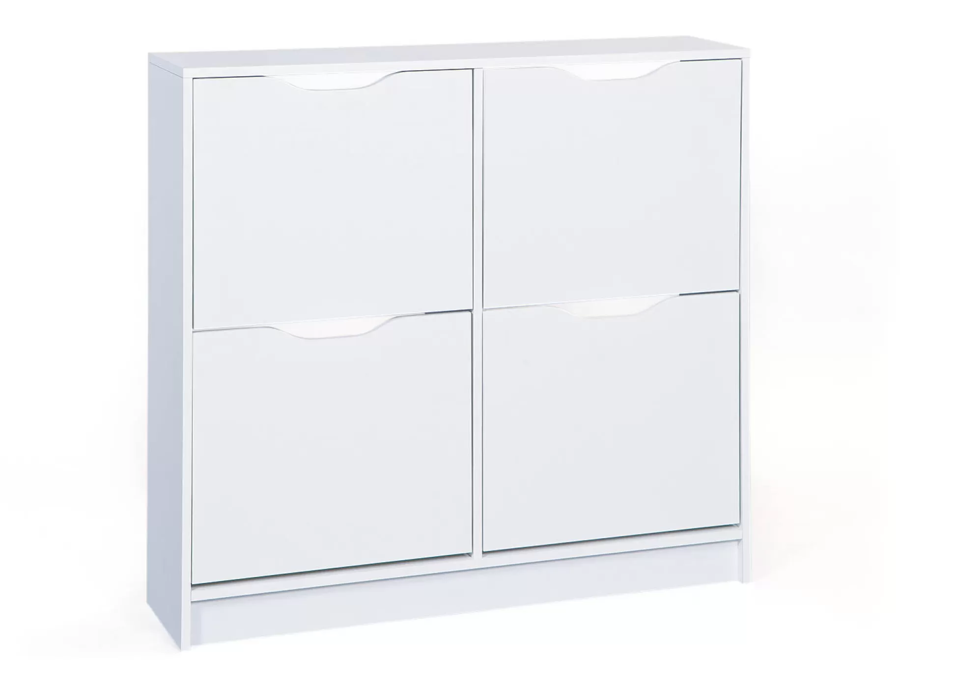 Dmora Scarpiere<Scarpiera Beckum, Mobile portascarpe, Armadio da ingresso multiuso, Mobiletto per calzature, 90x100 h25 cm,
