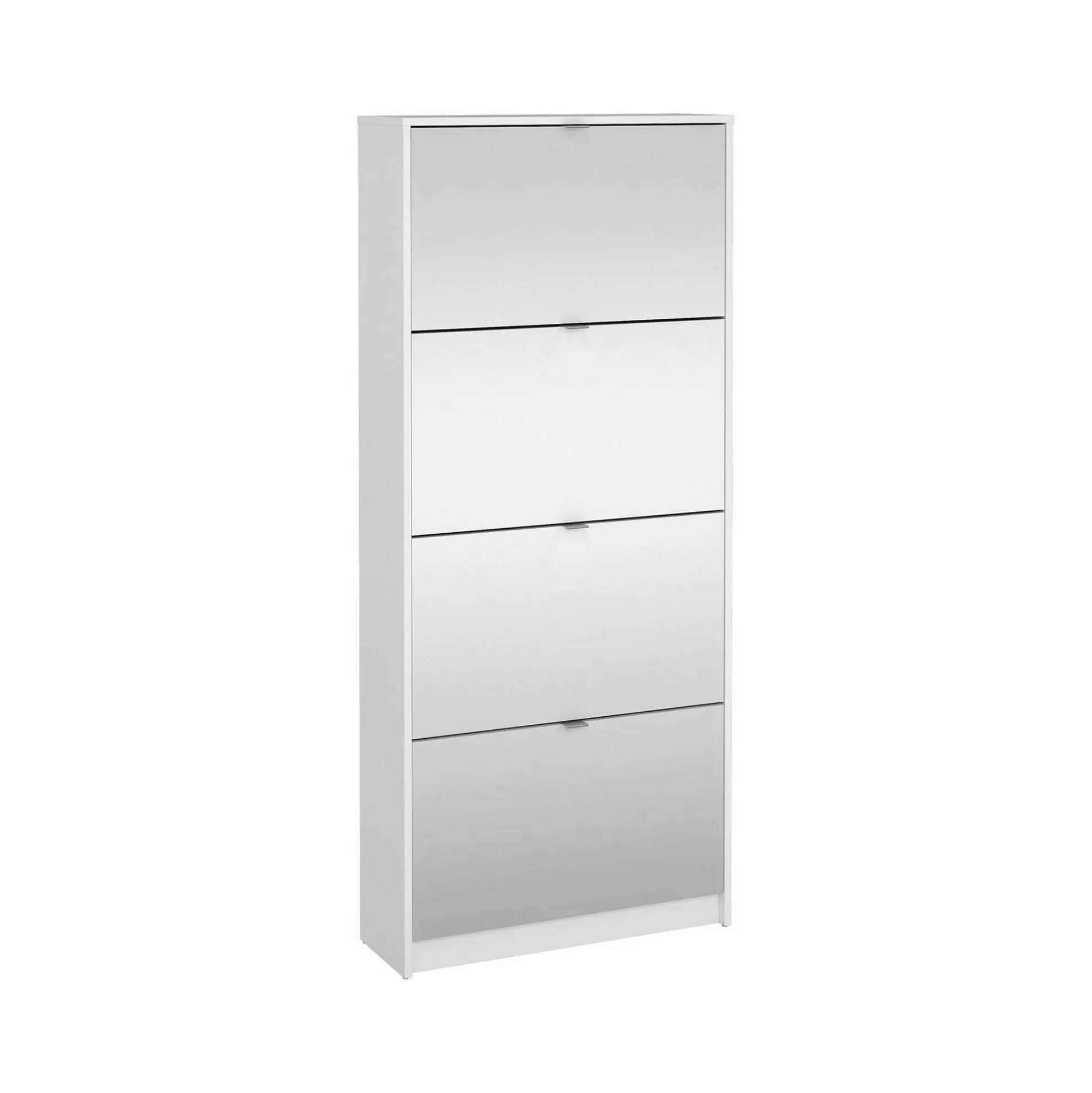 Dmora Scarpiere<Scarpiera Bliss, Mobile portascarpe, Armadio da ingresso multiuso, Mobiletto per calzature, 24x70 h162 cm, Bianco