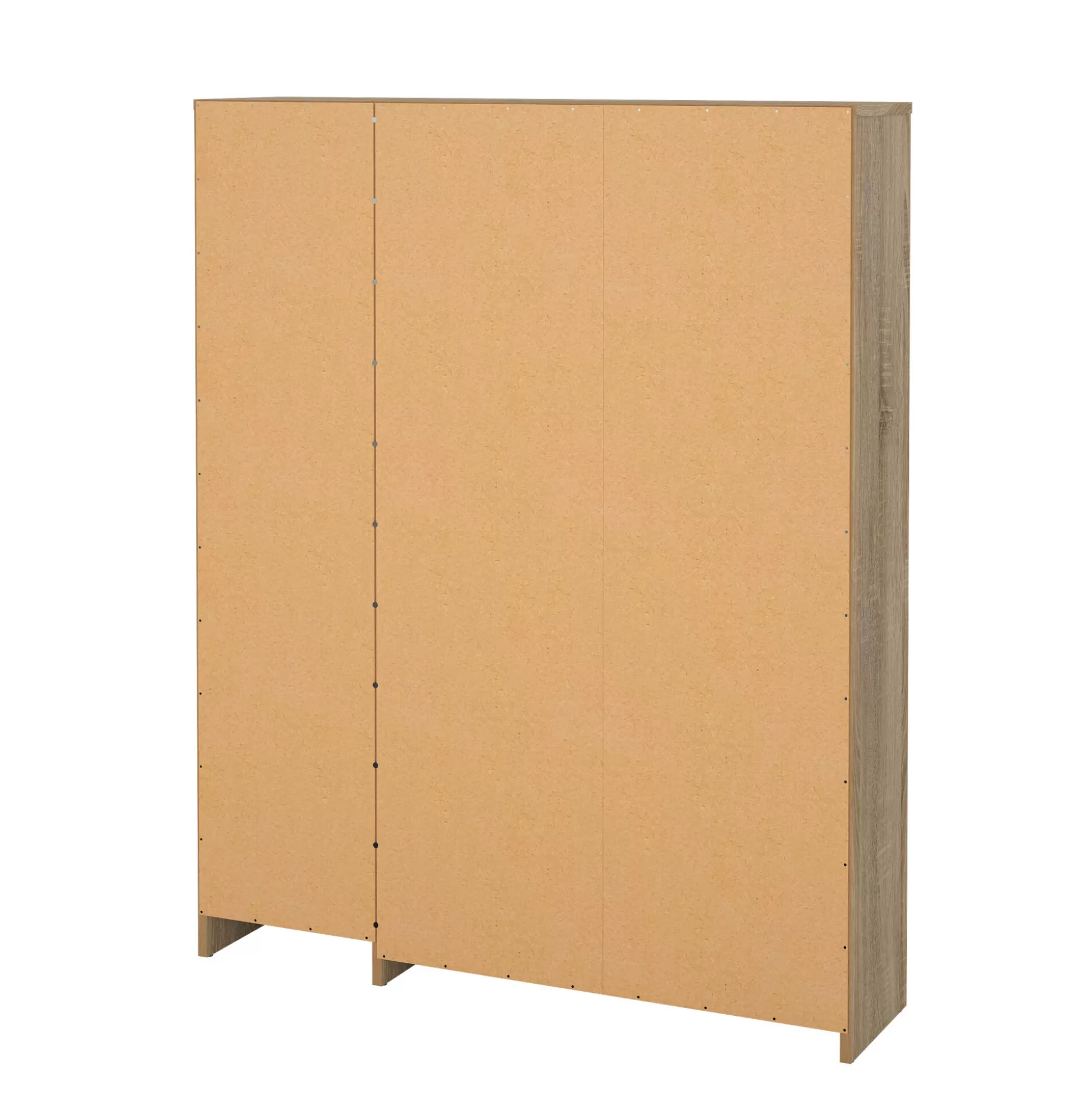 Dmora Scarpiere<Scarpiera Marthe, Mobile portascarpe, Armadio da ingresso multiuso, Mobiletto per calzature, 99x24 h124 cm, Quercia e Bianco