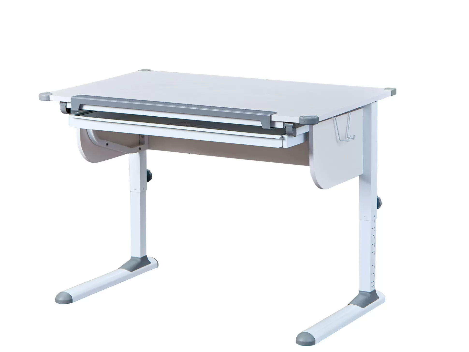 Dmora Scrivanie<Scrivania Unna, Scrittoio multiuso, Tavolo per ufficio porta PC, Piano di lavoro, 110x55 h68 cm,