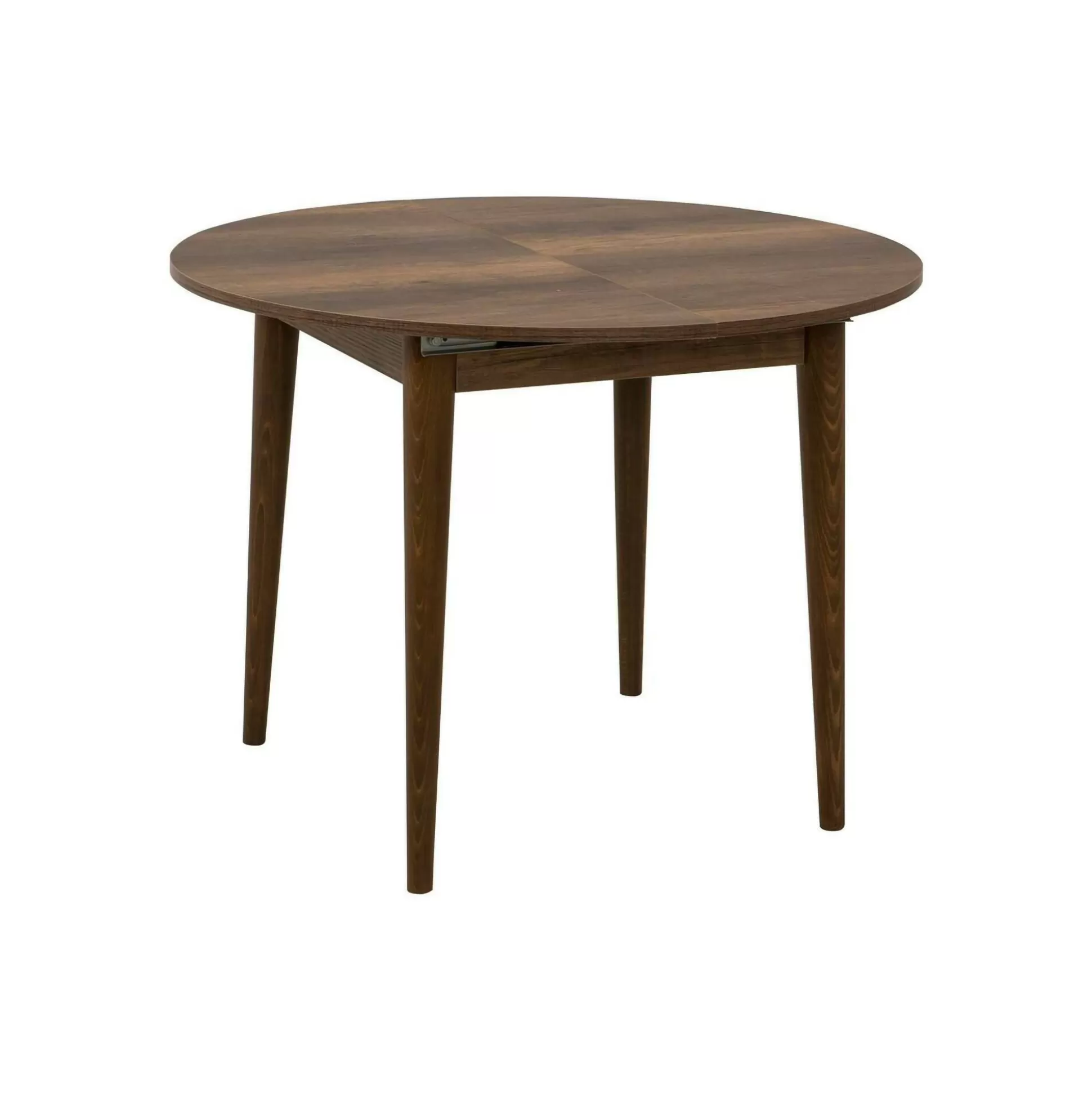 Dmora Set Tavolo E Sedie<Set tavolo e sedie Bee, 100x100h75 cm, Noce e Antracite