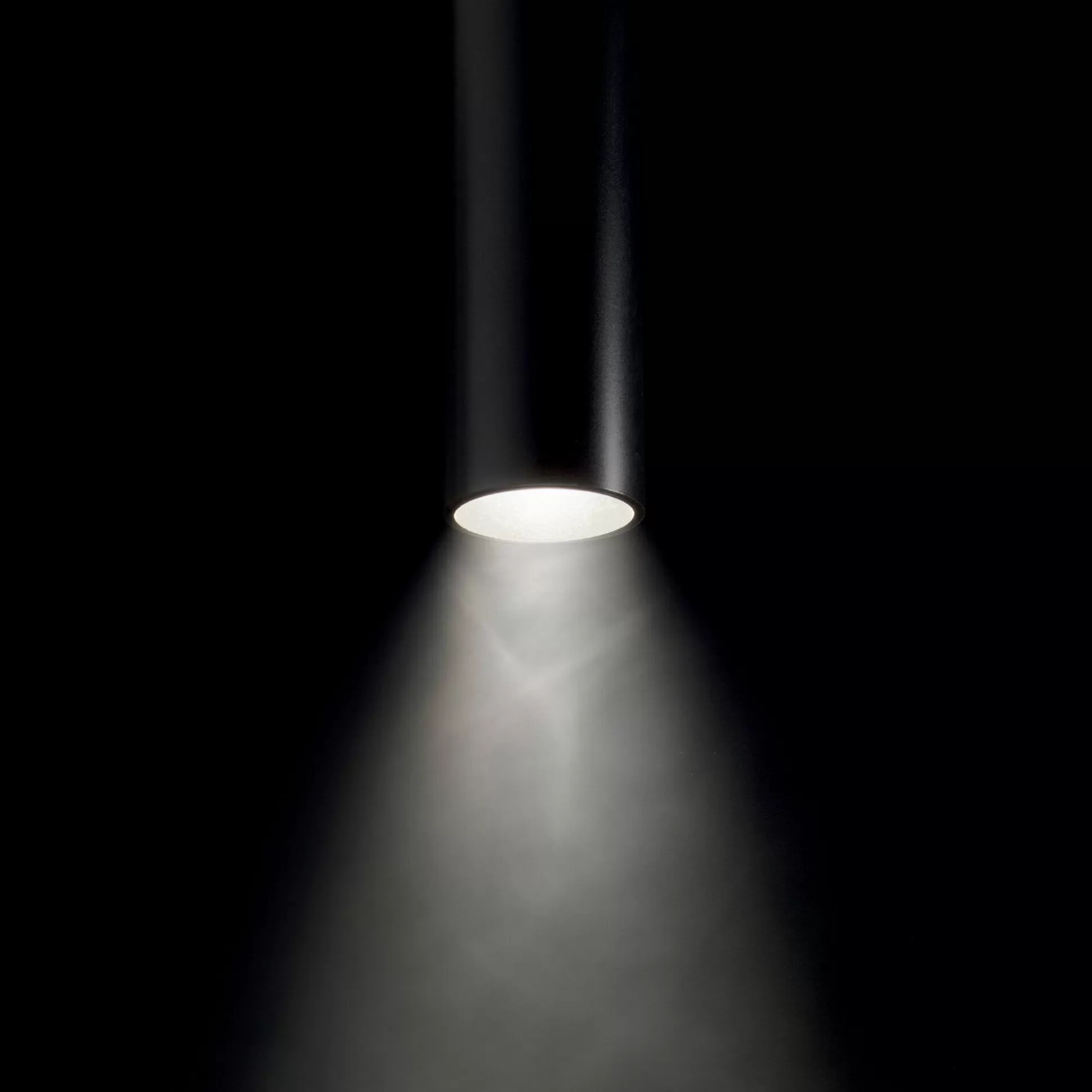 Dmora Sistemi Luce Binari<Sistema luce binario ARCA PENDANT 21W 4000K BK, 11 x 7 x h61 cm,