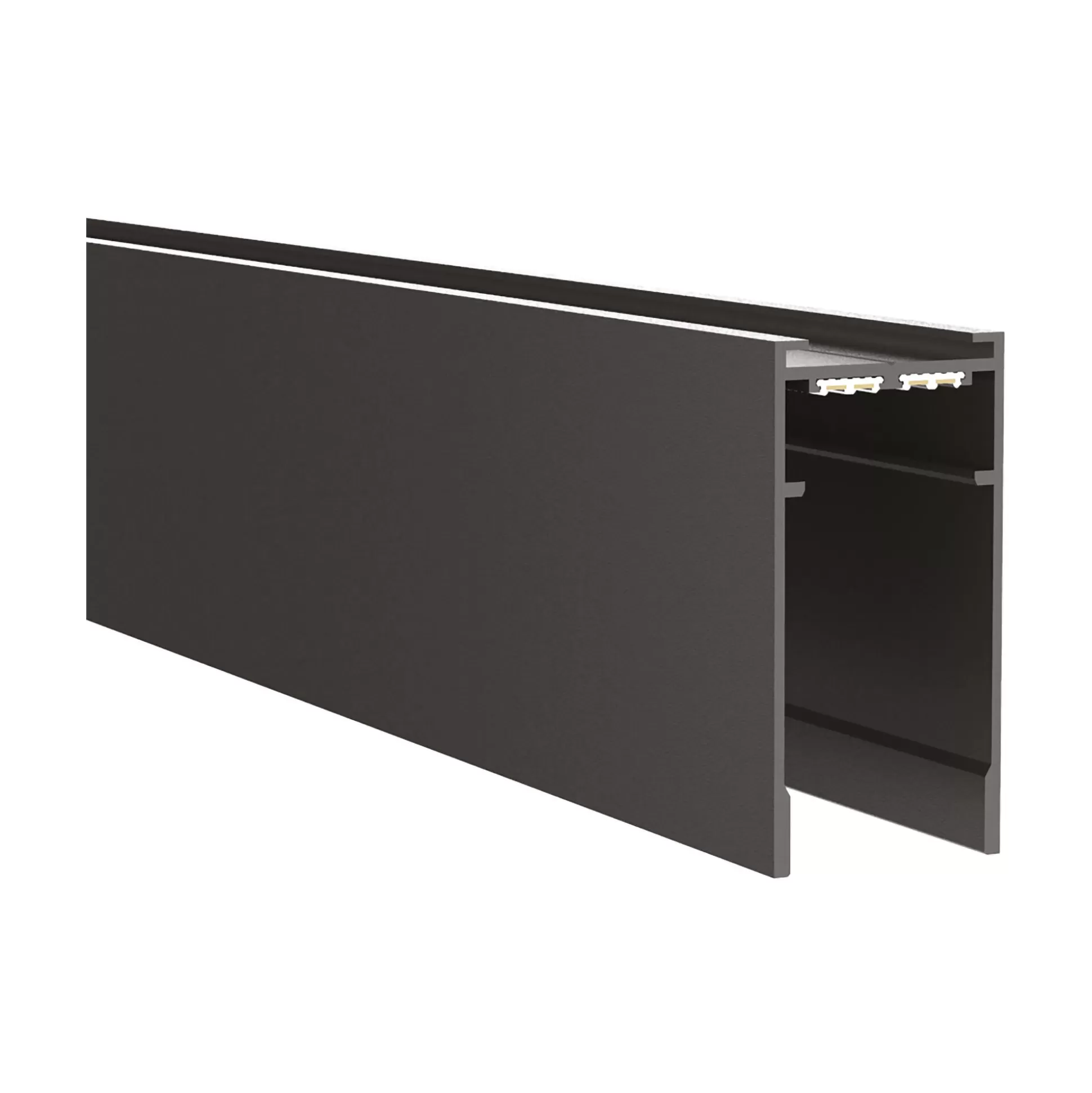 Dmora Sistemi Luce Binari<Sistema luce binario ARCA PROFILE 3000 mm SURFACE BK, 300 x 4 x h9 cm,