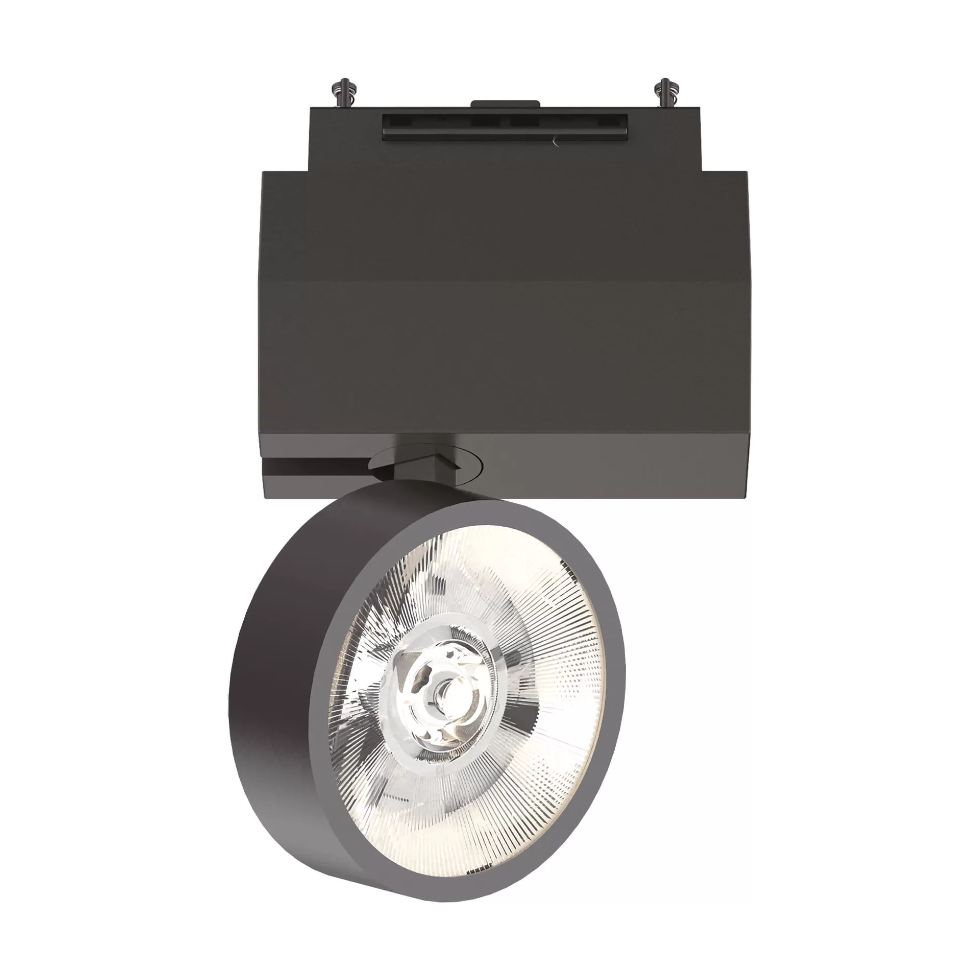 Dmora Sistemi Luce Binari<Sistema luce binario ARCA TRACK FLAT 09W 3000K BK, 11 x 10 x h12 cm,