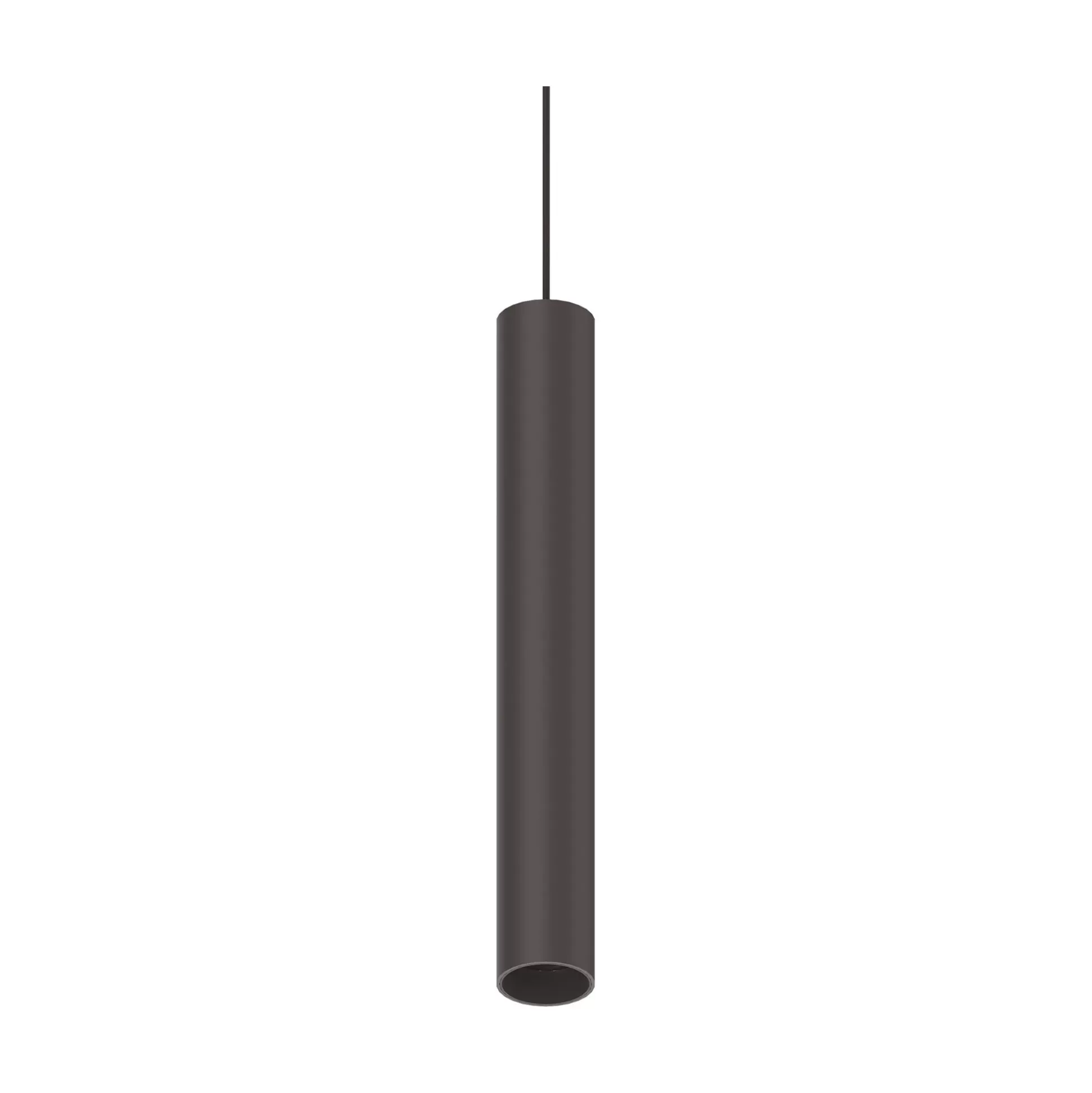 Dmora Sistemi Luce Binari<Sistema luce binario EGO PENDANT TUBE 12W 4000K ON-OFF BK, 19 x 4 x h55 cm,