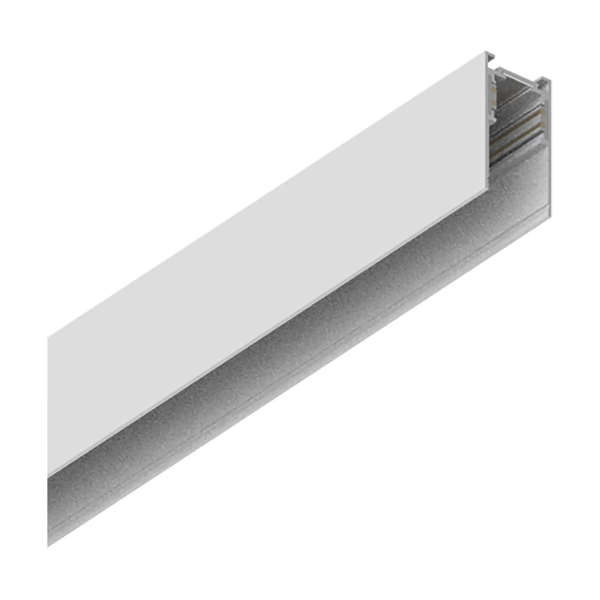 Dmora Sistemi Luce Binari<Sistema luce binario EGO PROFILE HIGH 2000 mm WH, 200 x 3 x h5 cm,