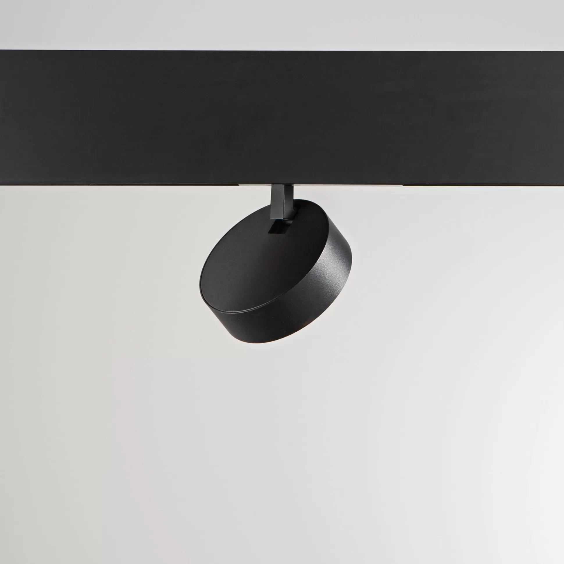 Dmora Sistemi Luce Binari<Sistema luce binario EGO TRACK FLAT SINGLE 09W 3000K ON-OFF BK, 19 x 5 x h14 cm,