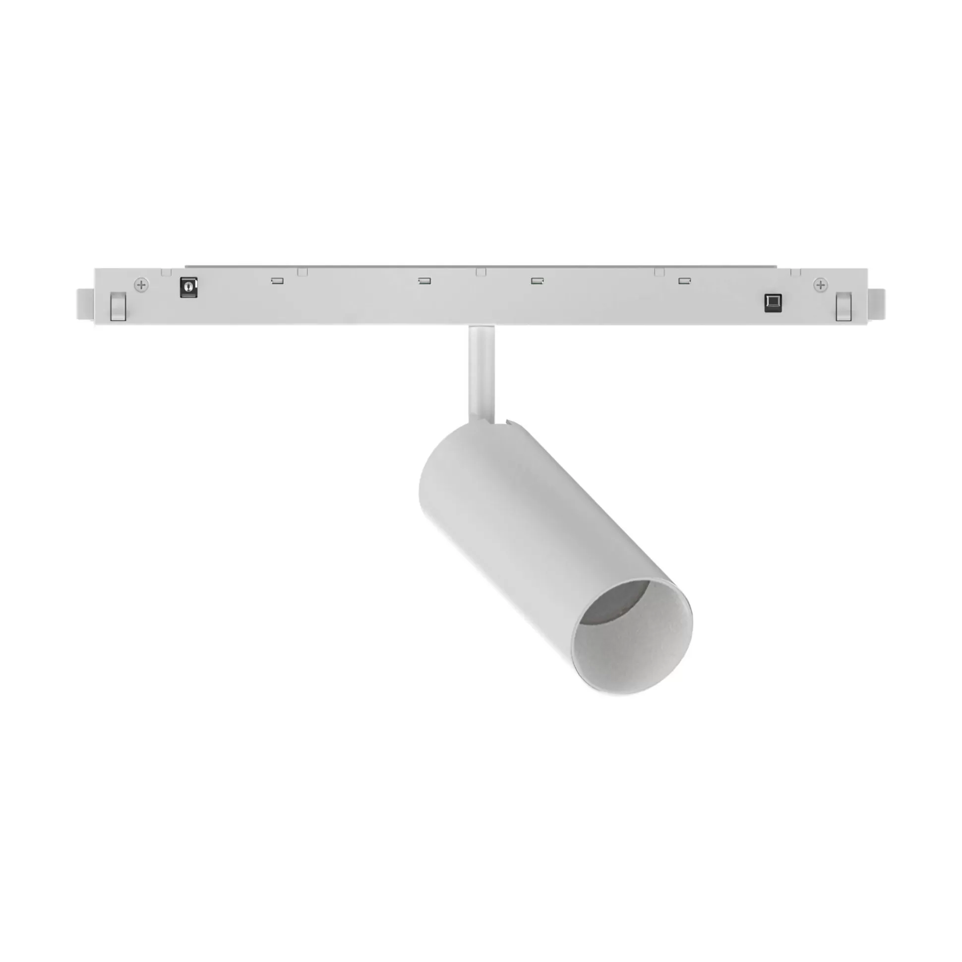 Dmora Sistemi Luce Binari<Sistema luce binario EGO TRACK SINGLE 12W 3000K ON-OFF WH, 19 x 4 x h16 cm,