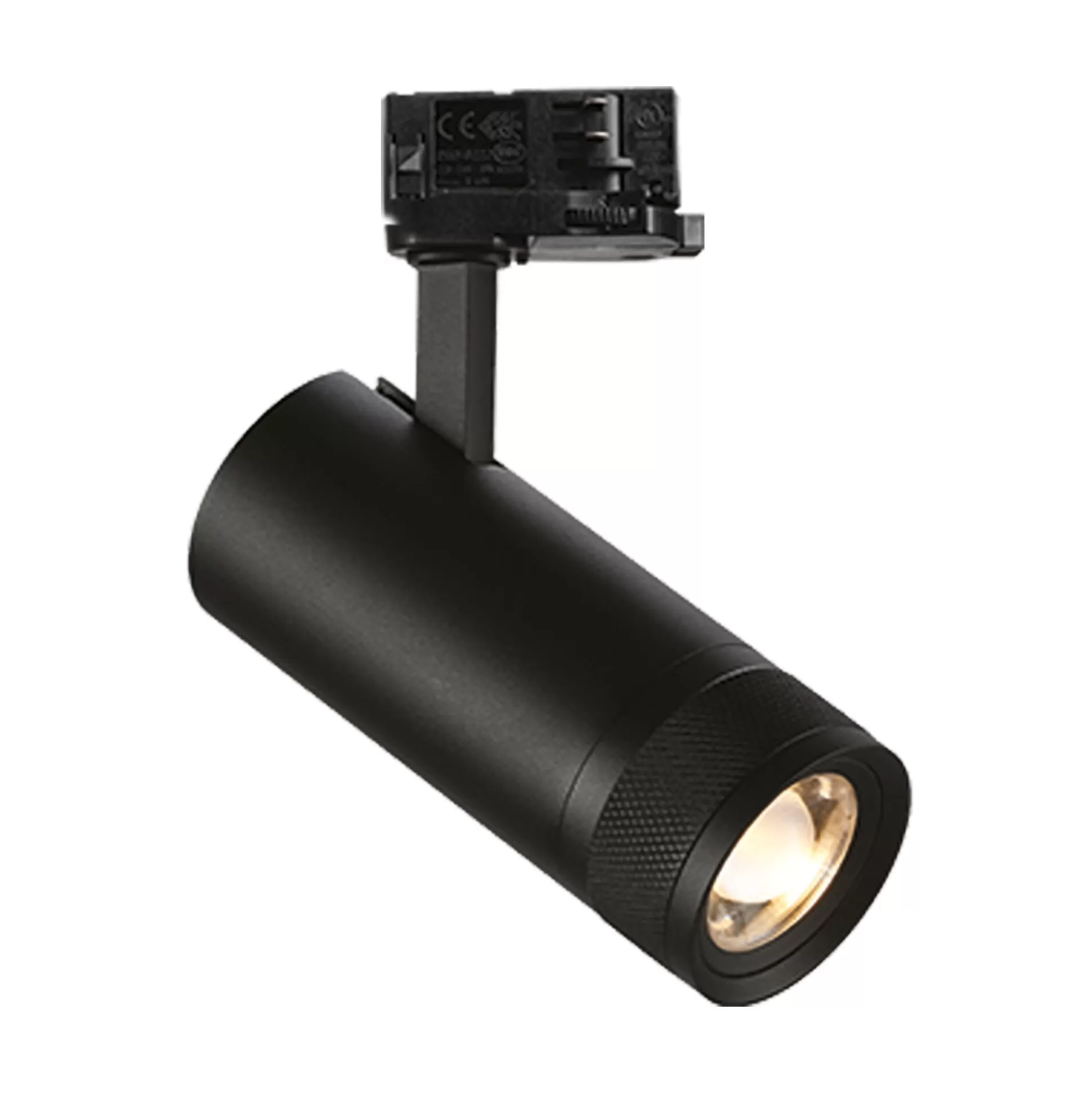 Dmora Sistemi Luce Binari<Sistema luce binario EOS 15W 4000K ON-OFF BK, 6 x 7 x h22 cm,