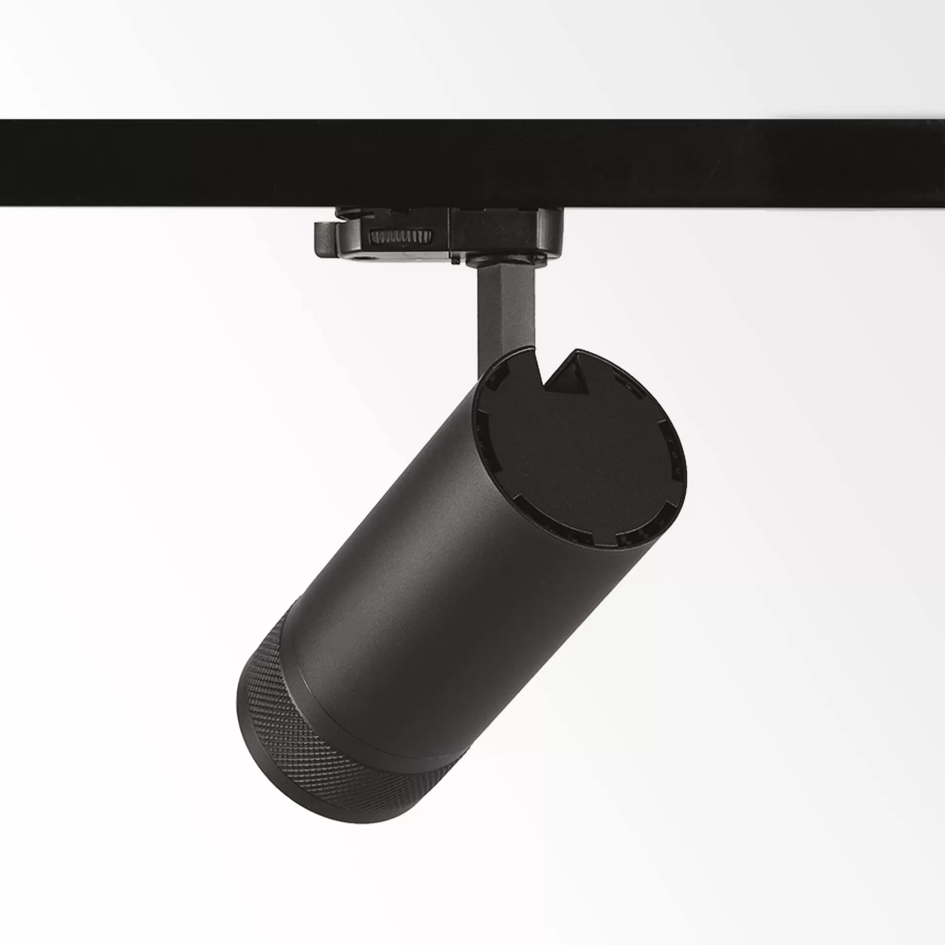 Dmora Sistemi Luce Binari<Sistema luce binario EOS 15W 3000K ON-OFF BK, 6 x 7 x h22 cm,