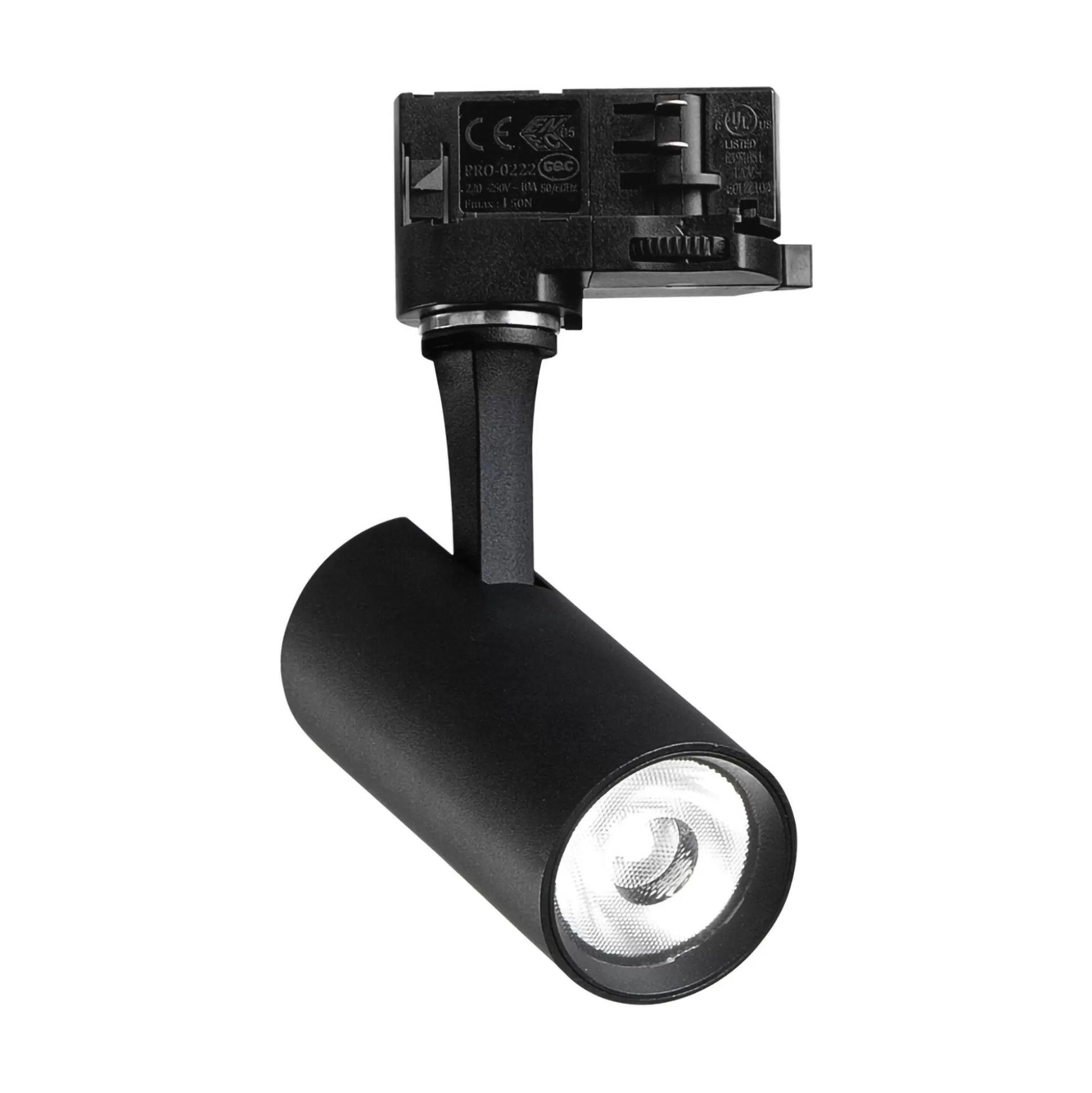 Dmora Sistemi Luce Binari<Sistema luce binario FOX 08W CRI80 3000K ON-OFF BK, 8 x 5 x h17 cm,
