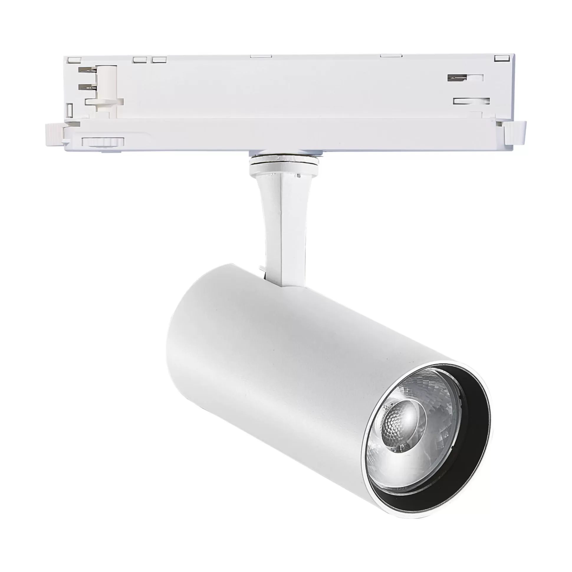 Dmora Sistemi Luce Binari<Sistema luce binario FOX 25W CRI90 3000K 1-10V WH, 27 x 8 x h23 cm,