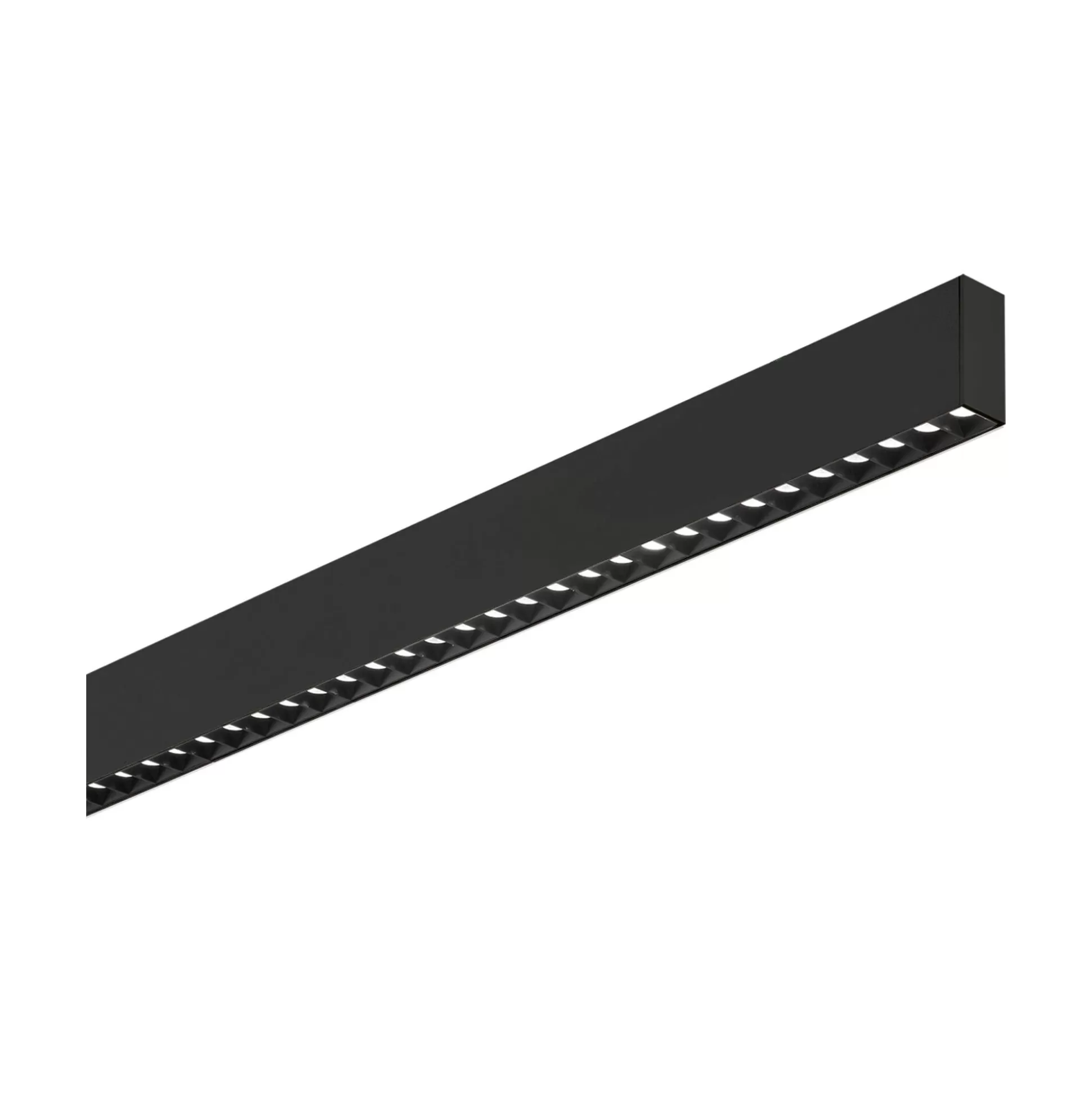 Dmora Sistemi Luce Binari<Sistema luce binario STEEL ACCENT 4000K BK, 107 x 4 x h8 cm,