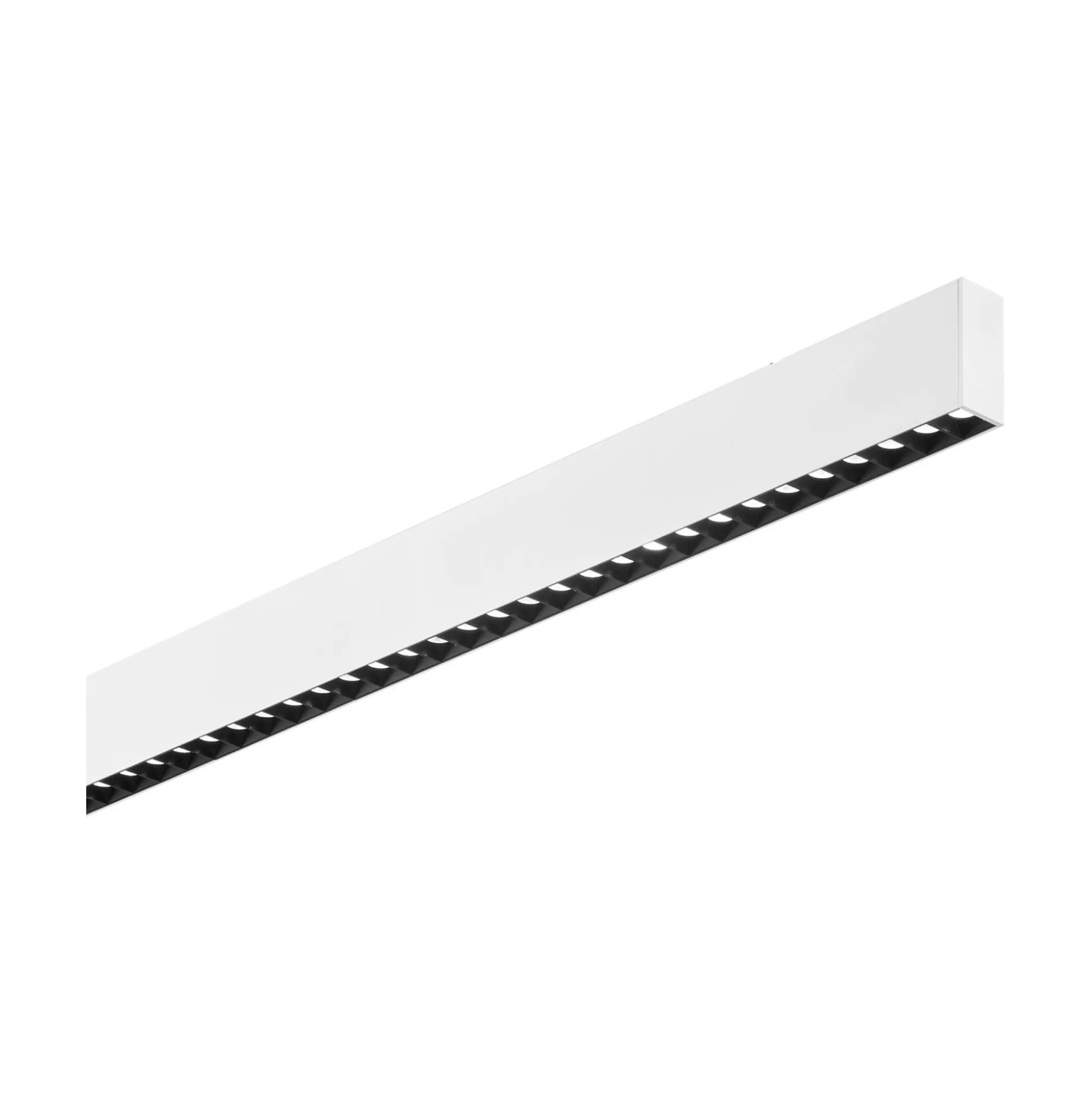 Dmora Sistemi Luce Binari<Sistema luce binario STEEL ACCENT 3000K WH, 107 x 4 x h8 cm,