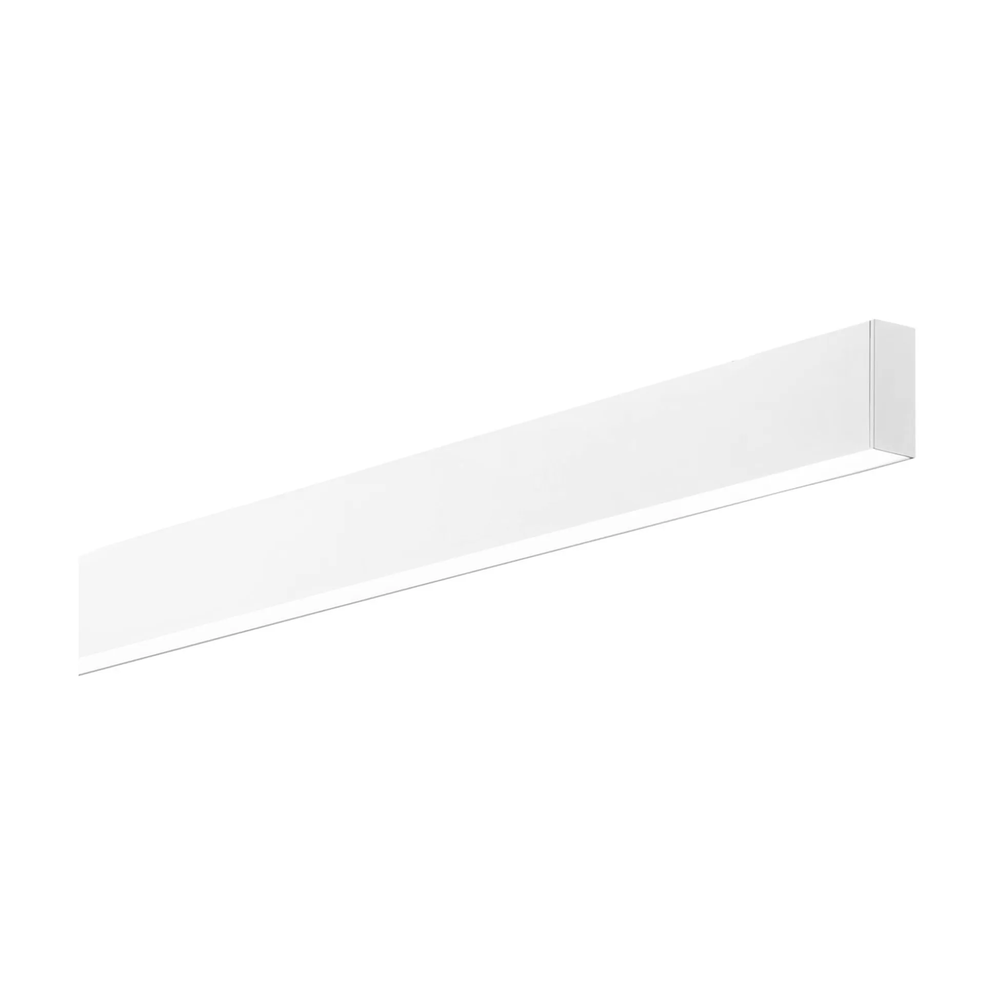 Dmora Sistemi Luce Binari<Sistema luce binario STEEL WIDE 3000K WH, 107 x 4 x h8 cm,