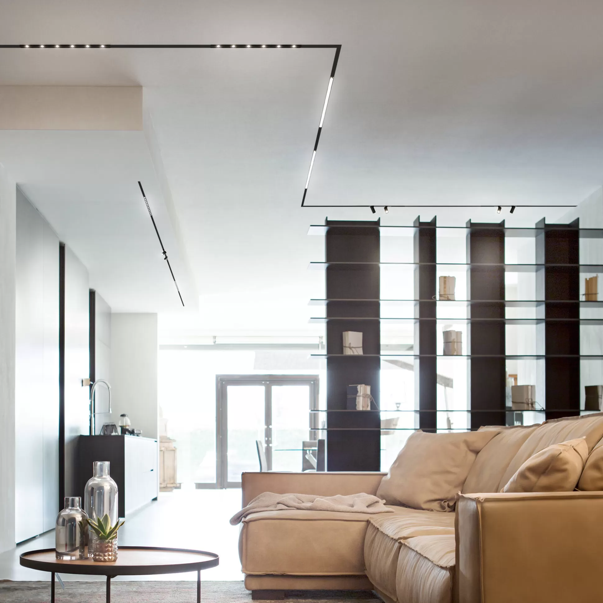 Dmora Sistemi Luce Binari<Sistema luce binario STICK PROFILE RECESSED 2000 mm , 200 x 5 x h1 cm,