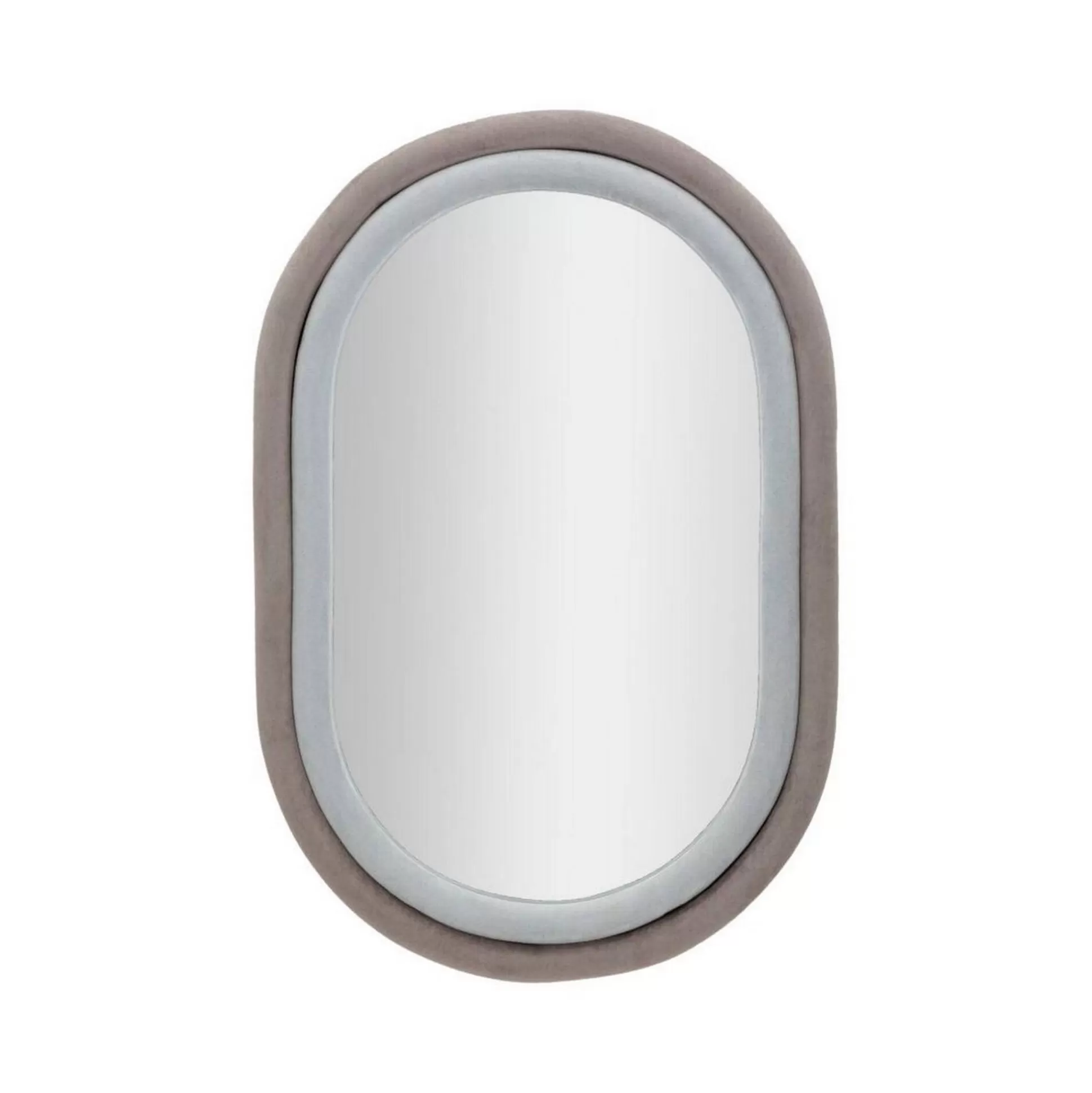 Dmora Specchi<Specchio Marinetti, 60x4 h90 cm, Tortora e Grigio