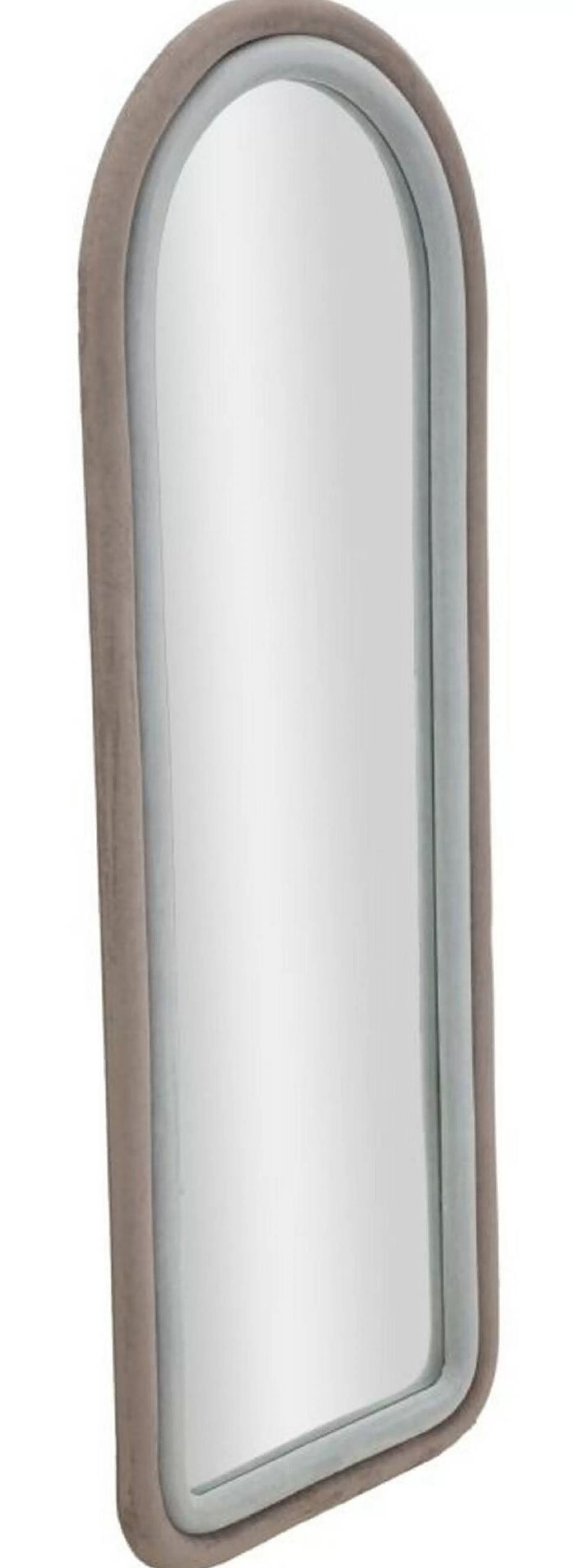 Dmora Specchi<Specchio Segal, 60x4 h160 cm, Tortora e Grigio