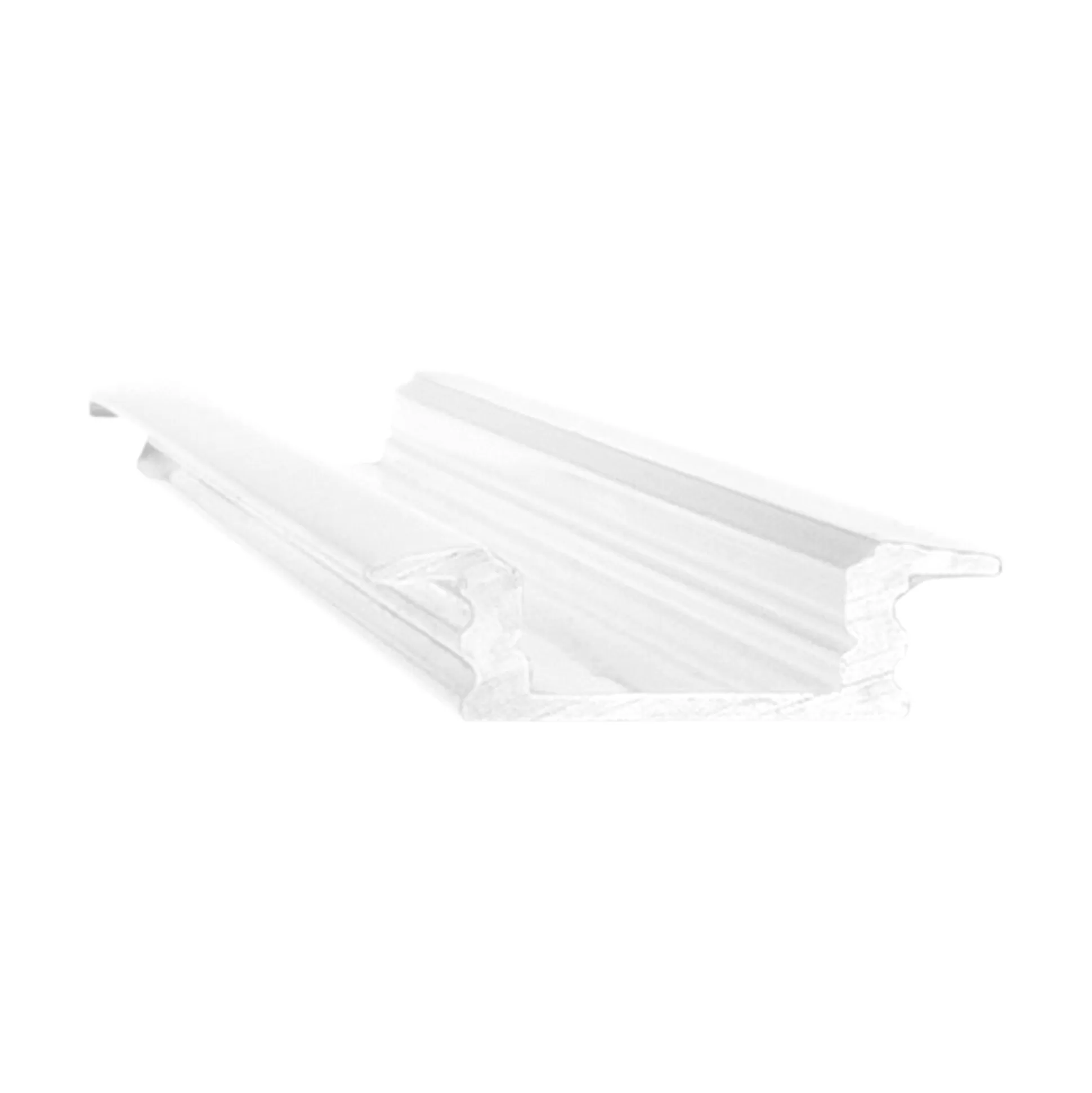 Dmora Striscie Led<Striscia Led SLOT REC TRIM D25xD5 2000 mm WH, 200 x 3 x h1 cm,