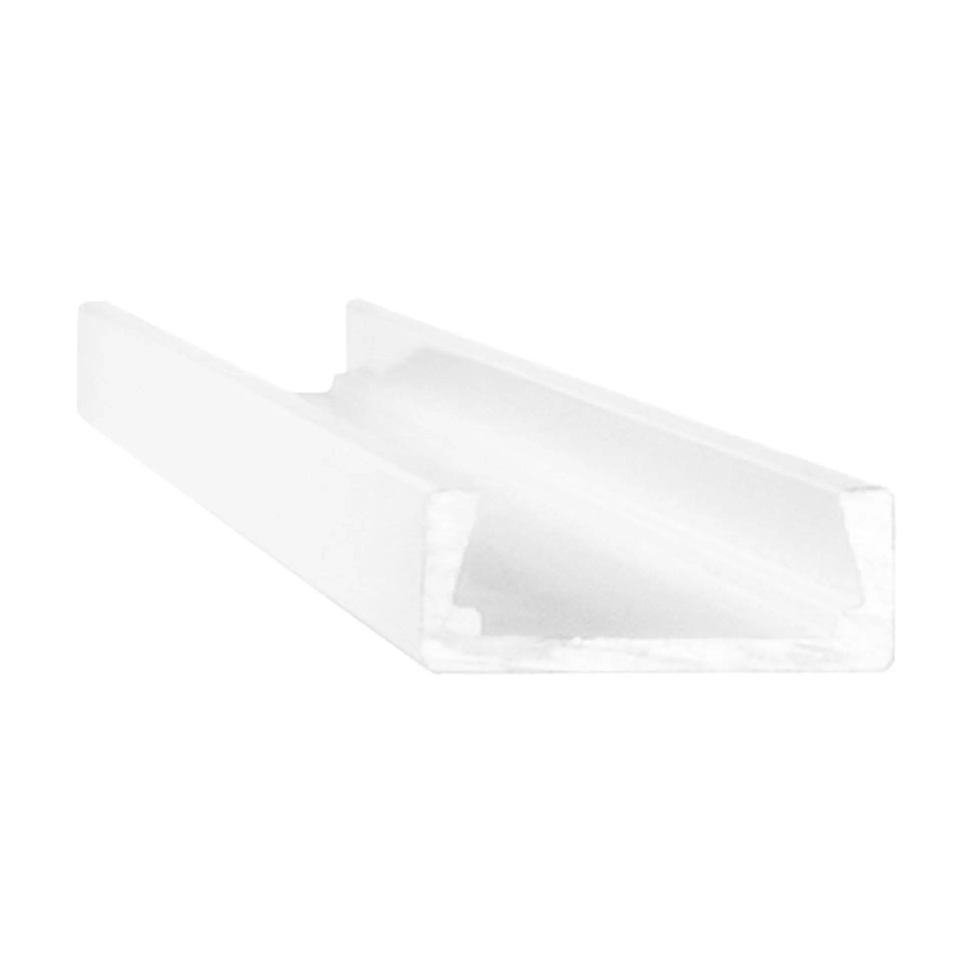 Dmora Striscie Led<Striscia Led SLOT SUR D15xD5 3000 mm WH, 300 x 2 x h1 cm,