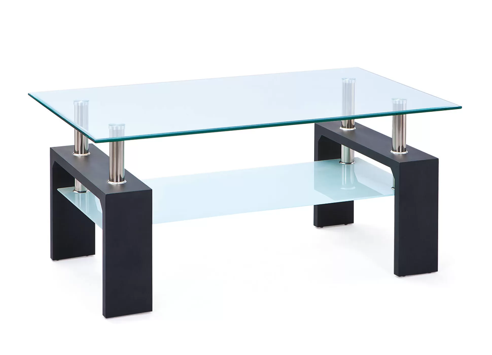 Dmora Tavolini Da Salotto<Tavolino da salotto Kenzingen, Tavolo basso da caffè, Portariviste per divano, Ripiano da soggiorno, 100x60 h45 cm,