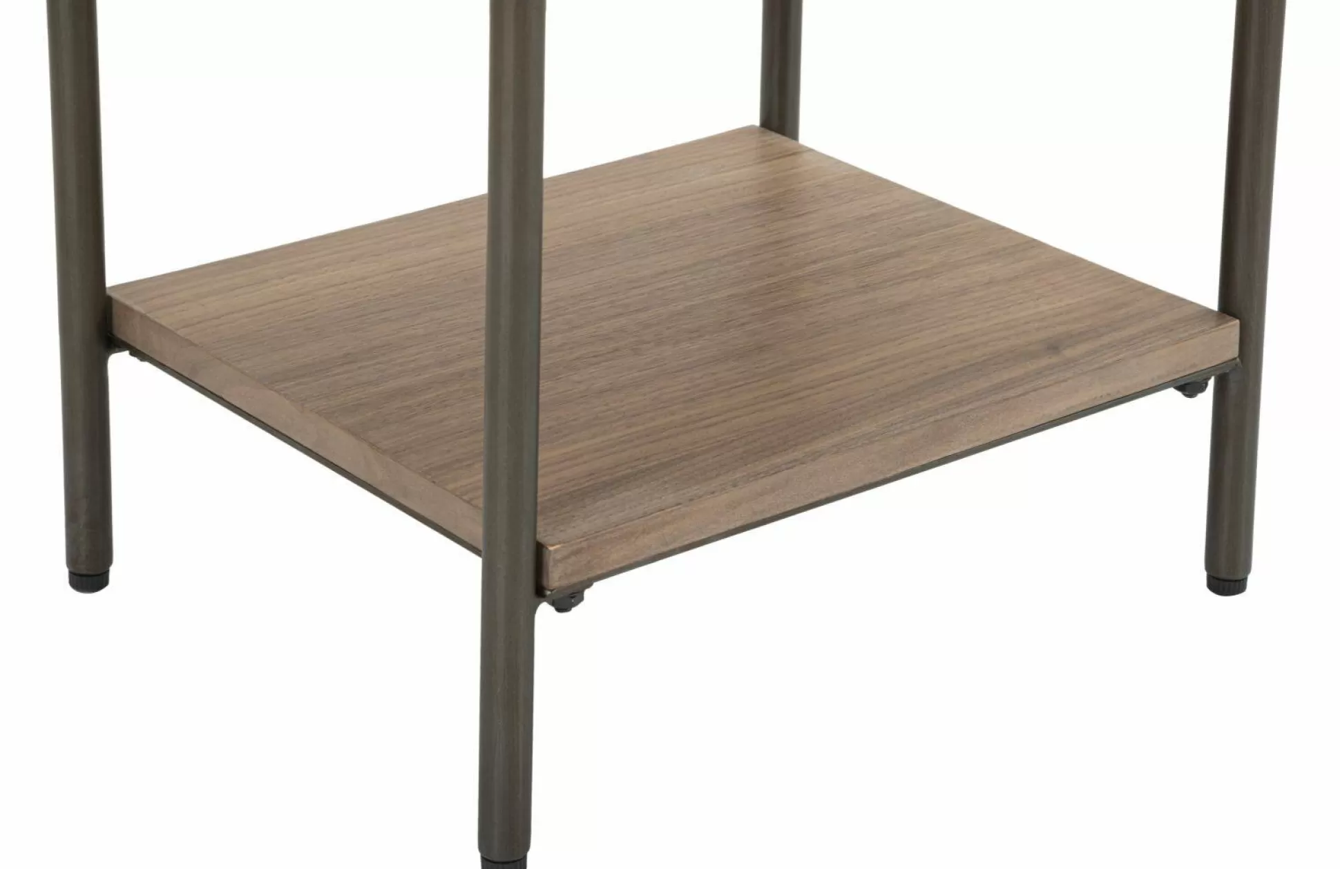 Dmora Tavolini Da Salotto<Tavolino da salotto Muse, 51x41 h60 cm, Grigio e Marrone