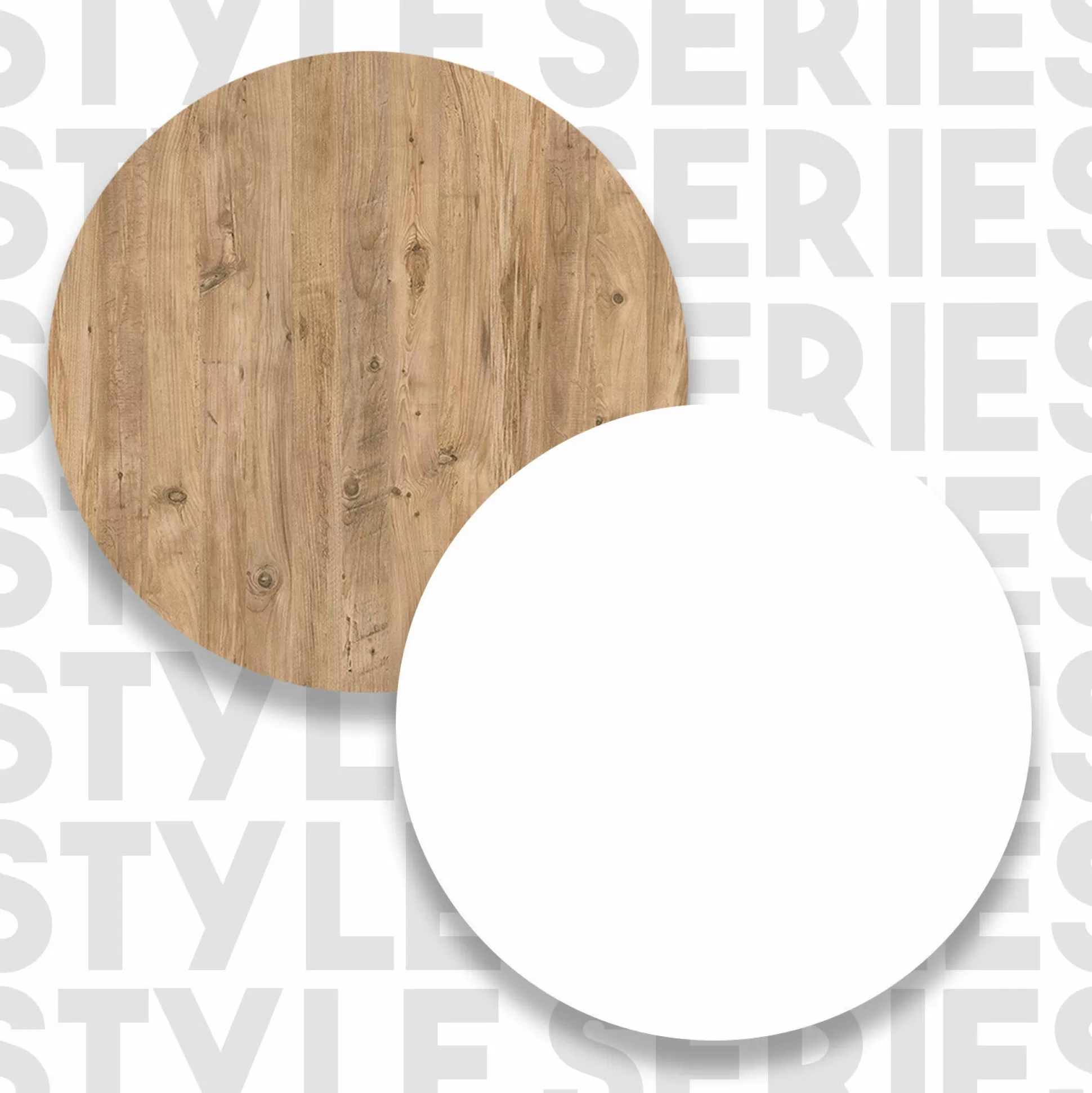 Dmora Tavoli Fissi<Tavolo fisso Dportanov, 120x52 h102 cm, Quercia e Bianco