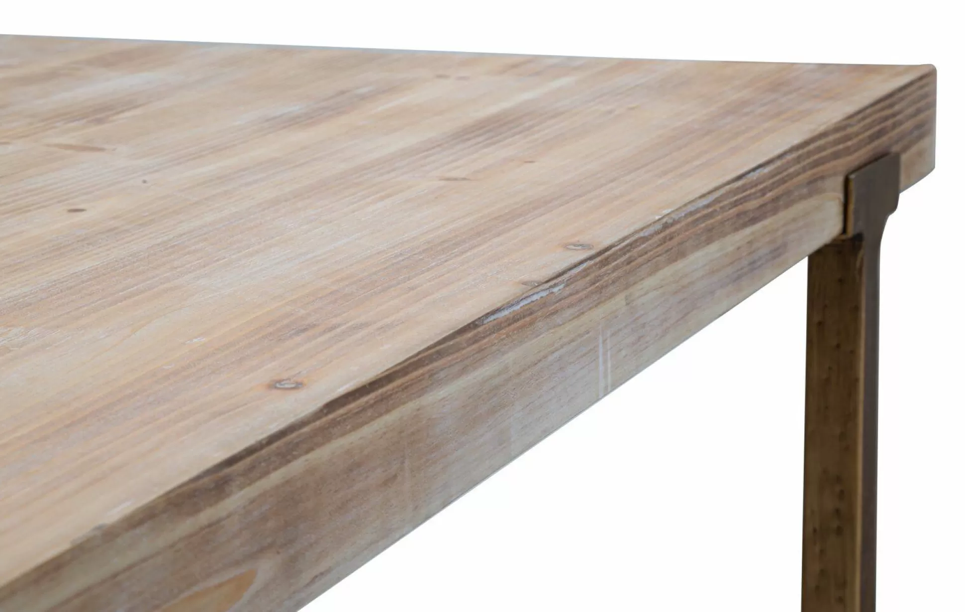 Dmora Tavoli Fissi<Tavolo fisso Kazimir, Oro e Marrone, 150x90 h78 cm
